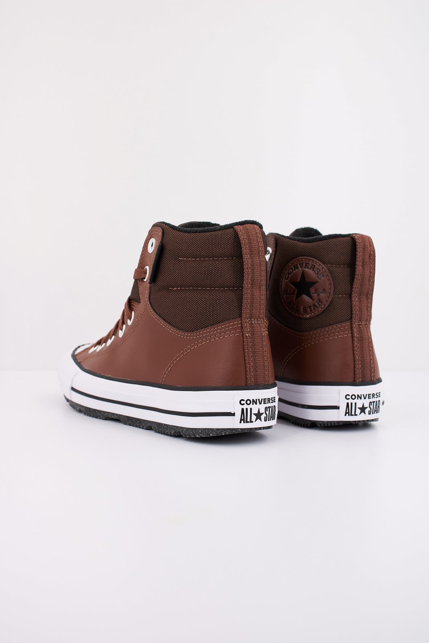 Chuck Taylor All Converse De Piel Marron Zapatillas De Piel Chuck