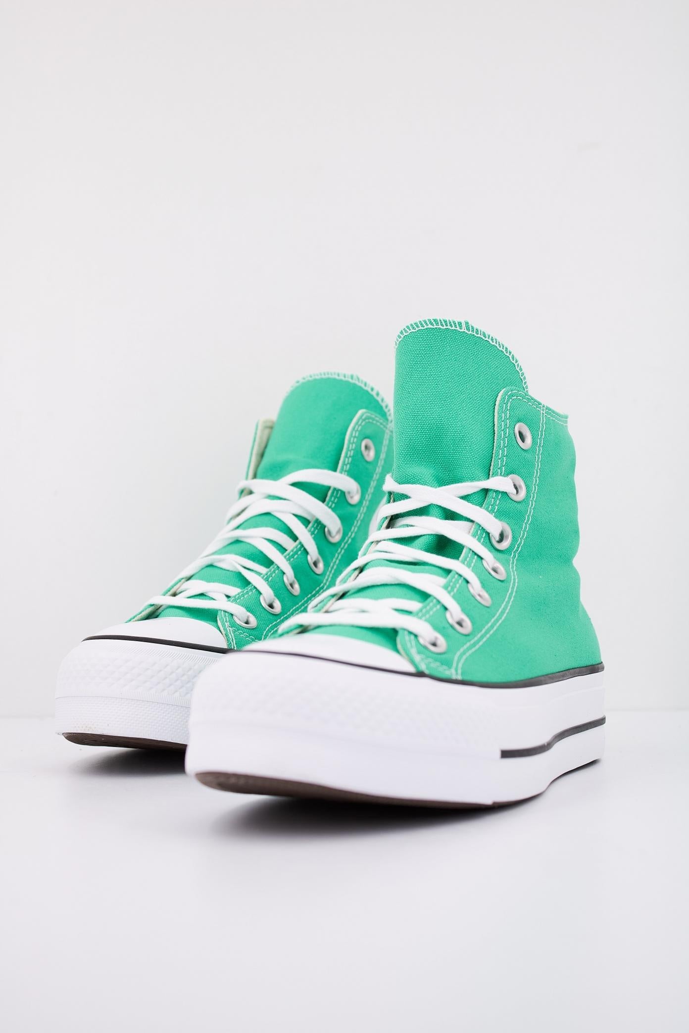 CONVERSE CHUCK TAYLOR ALL STAR LIFT HI en color VERDE  (2)