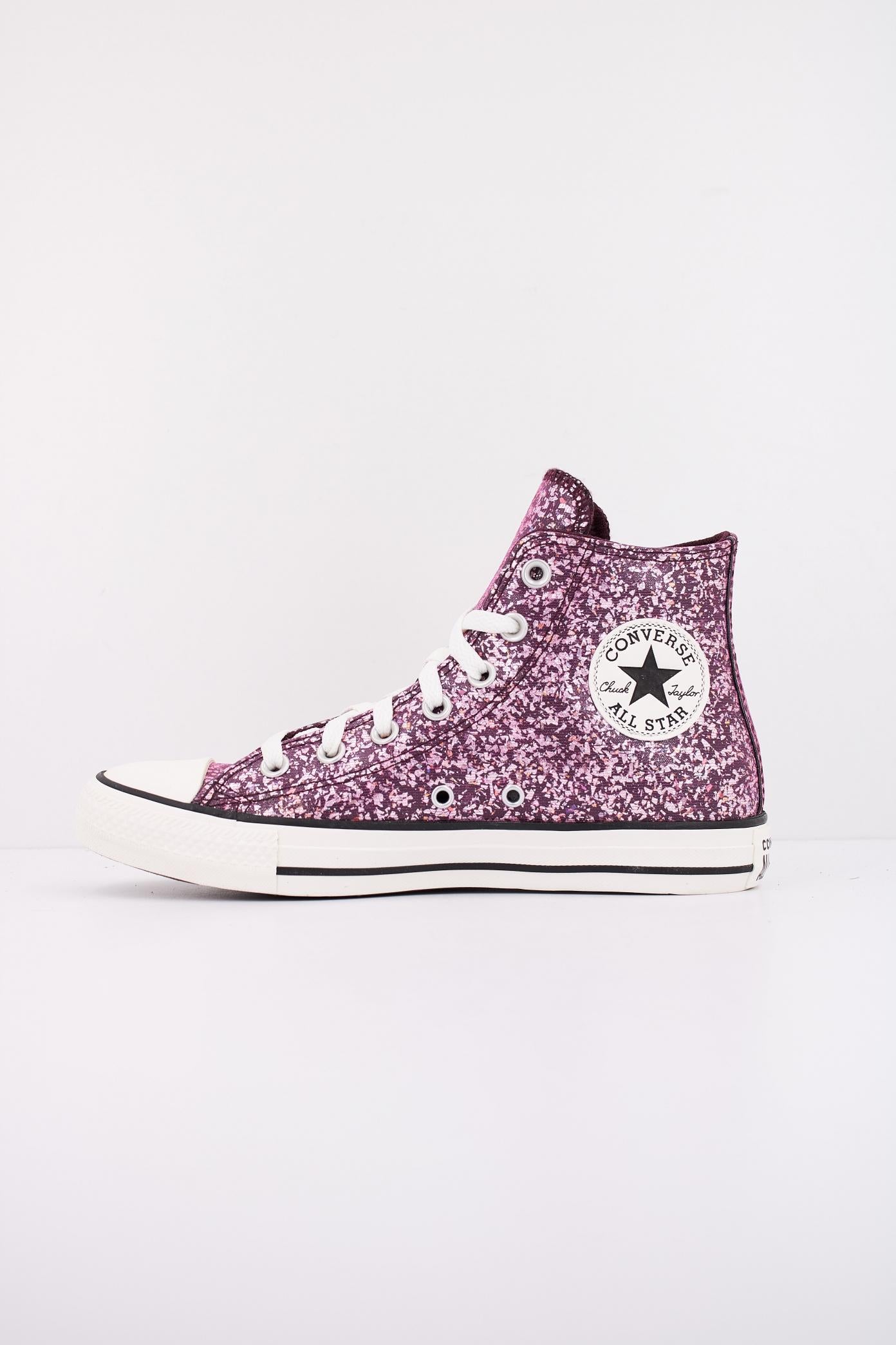 CONVERSE CHUCK TAYLOR ALL STAR HI en color ROSA  (1)