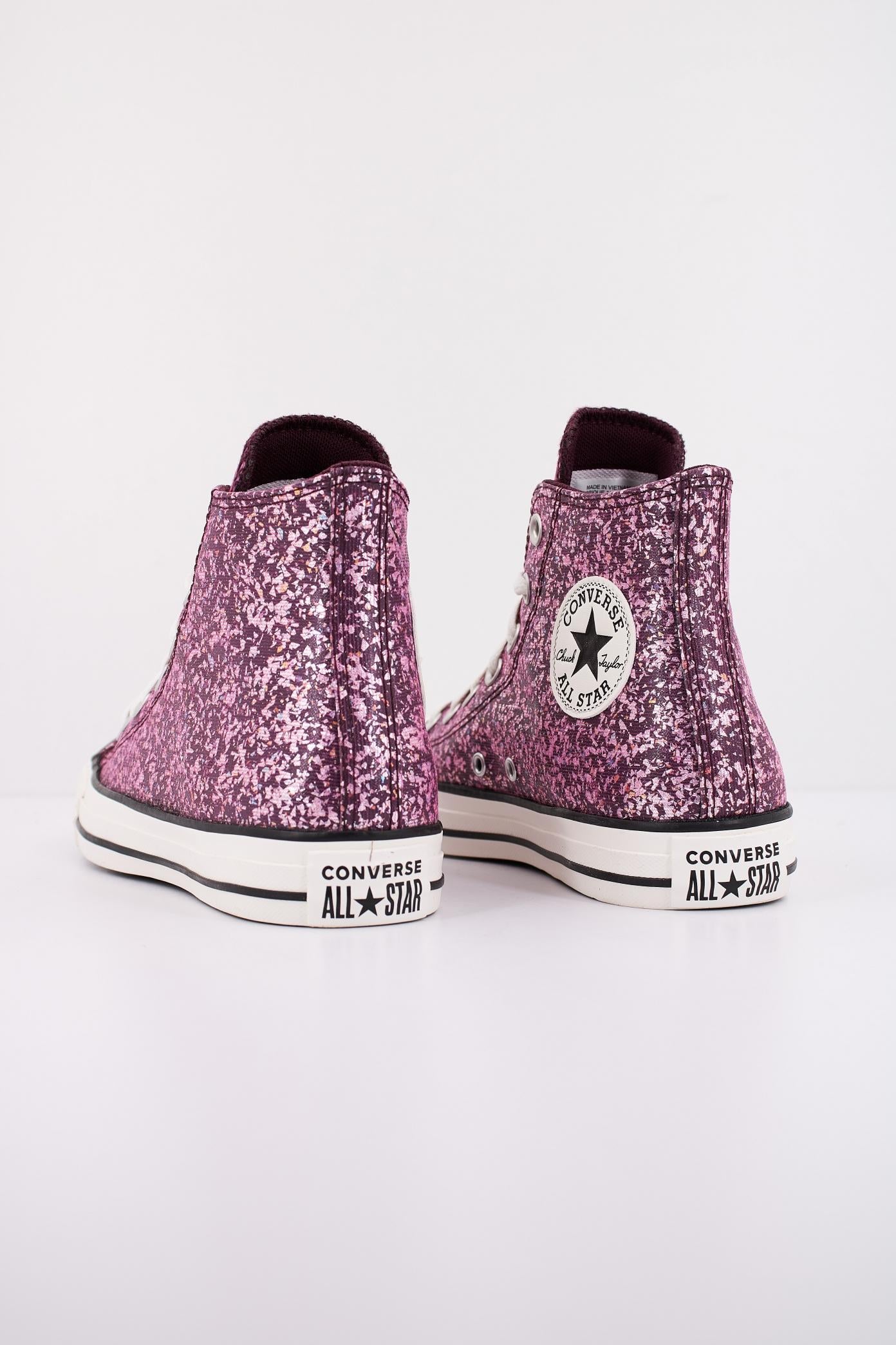 CONVERSE CHUCK TAYLOR ALL STAR HI en color ROSA  (4)