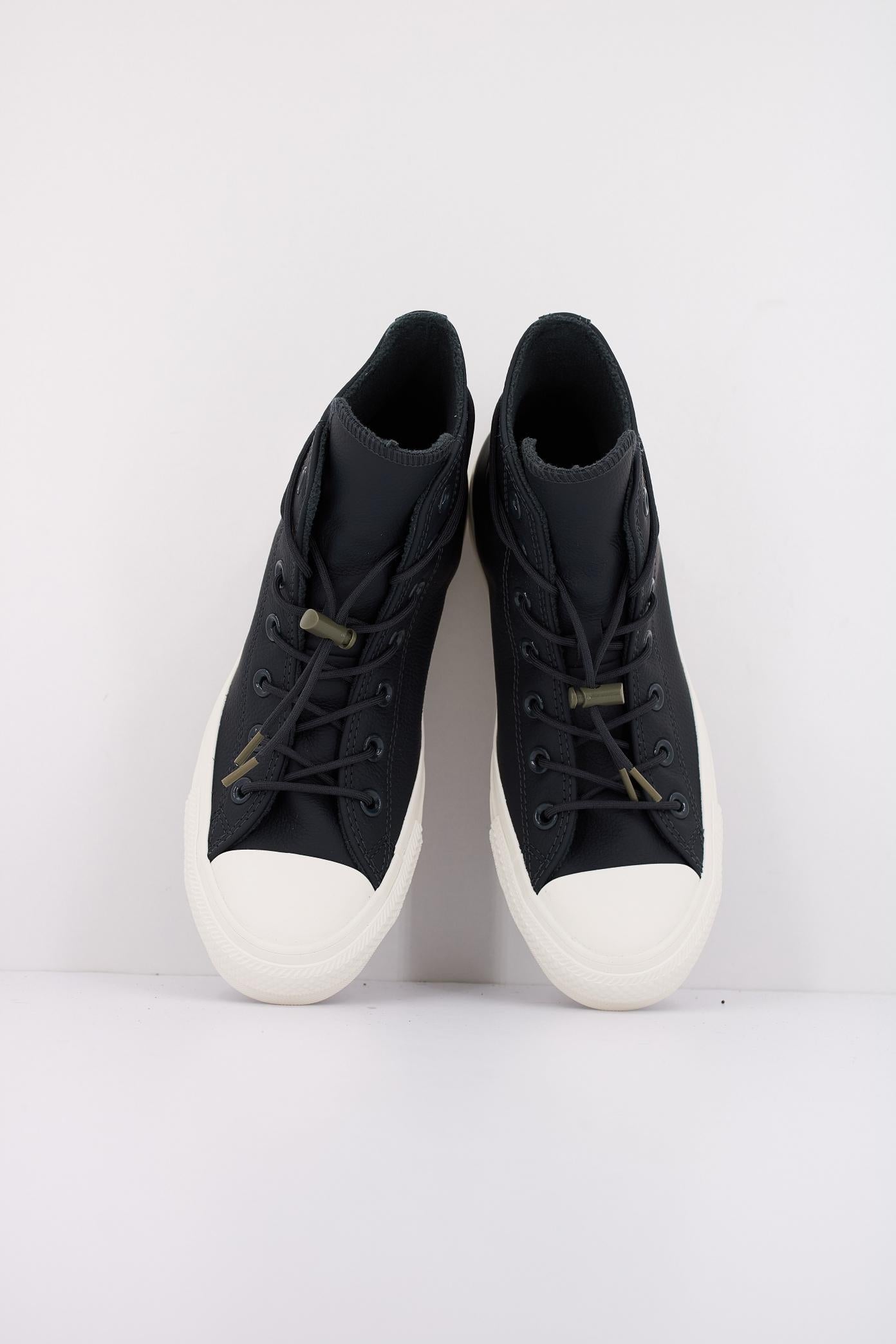 CONVERSE CHUCK TAYLOR ALL STAR HI SHADOW WOODS en color NEGRO  (3)