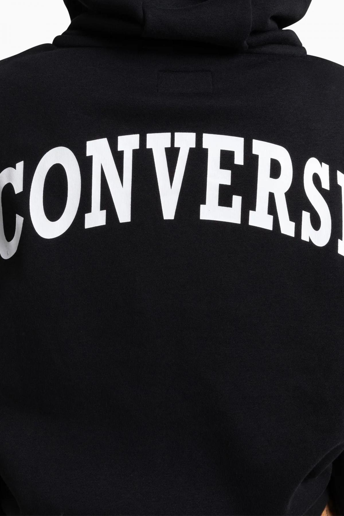 CONVERSE RETRO FULL-ZIP HOODIE en color NEGRO  (3)