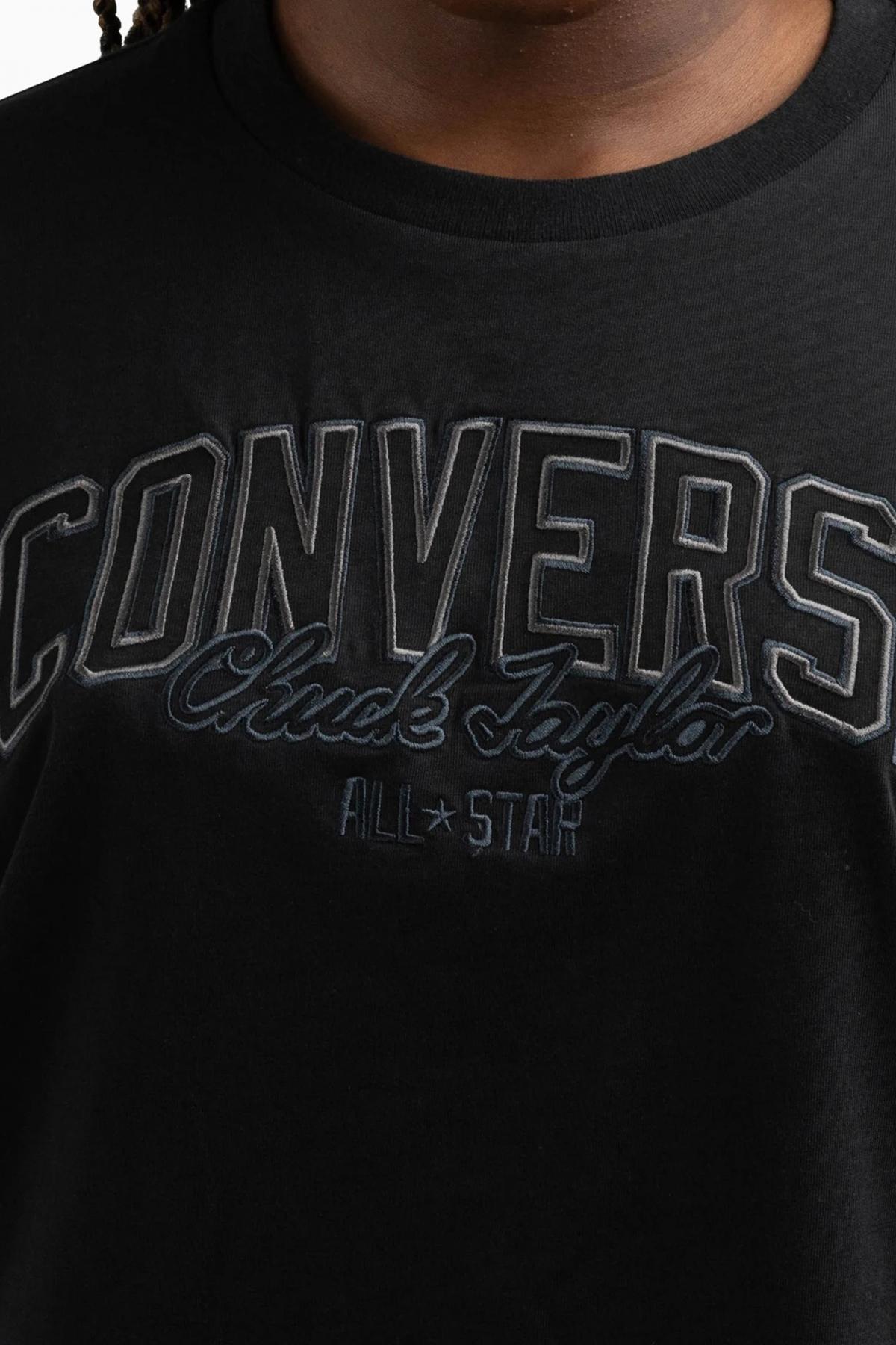 CONVERSE RETRO T SHIRT en color NEGRO  (2)