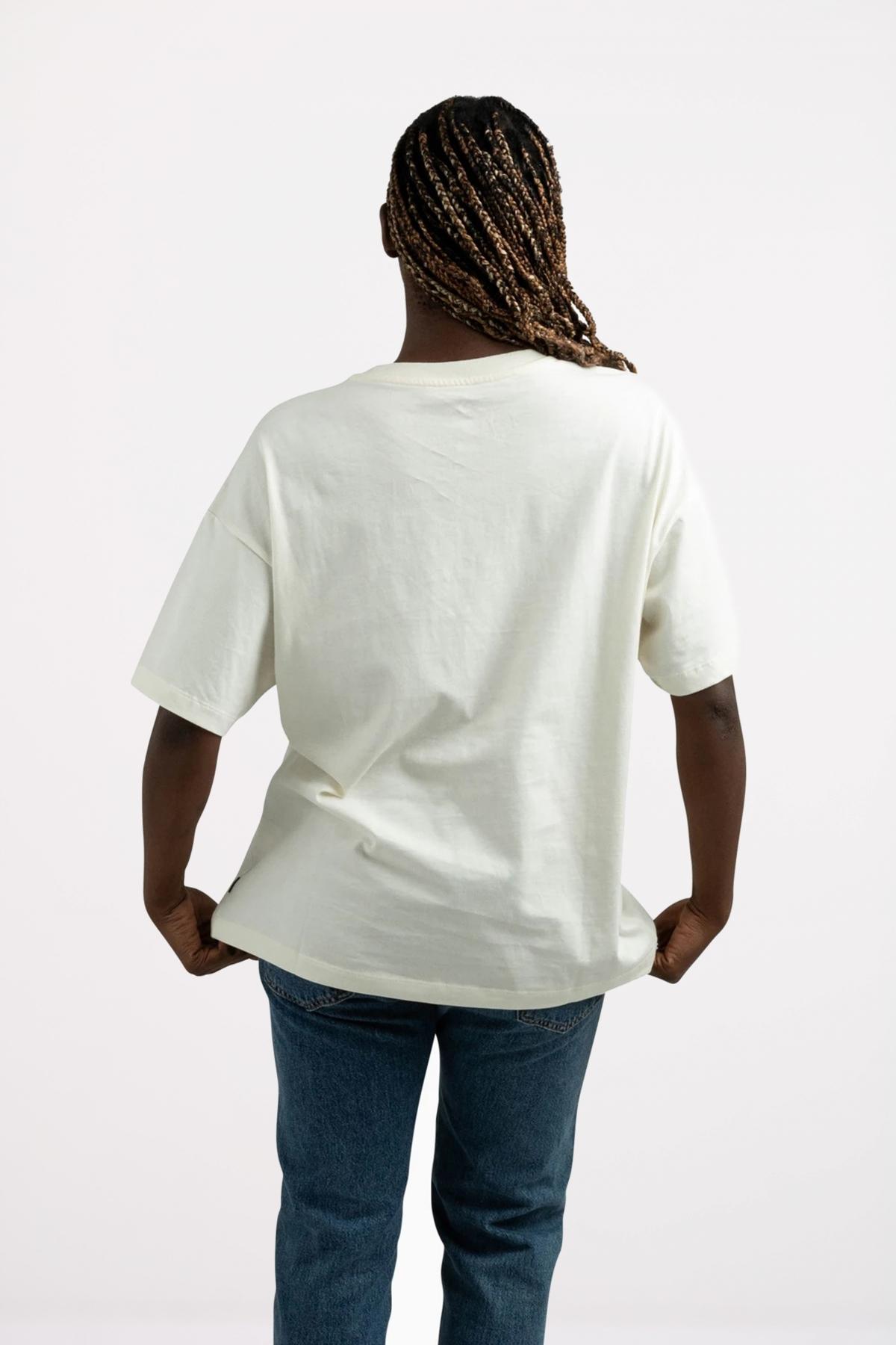 CONVERSE RETRO T SHIRT en color BLANCO  (3)