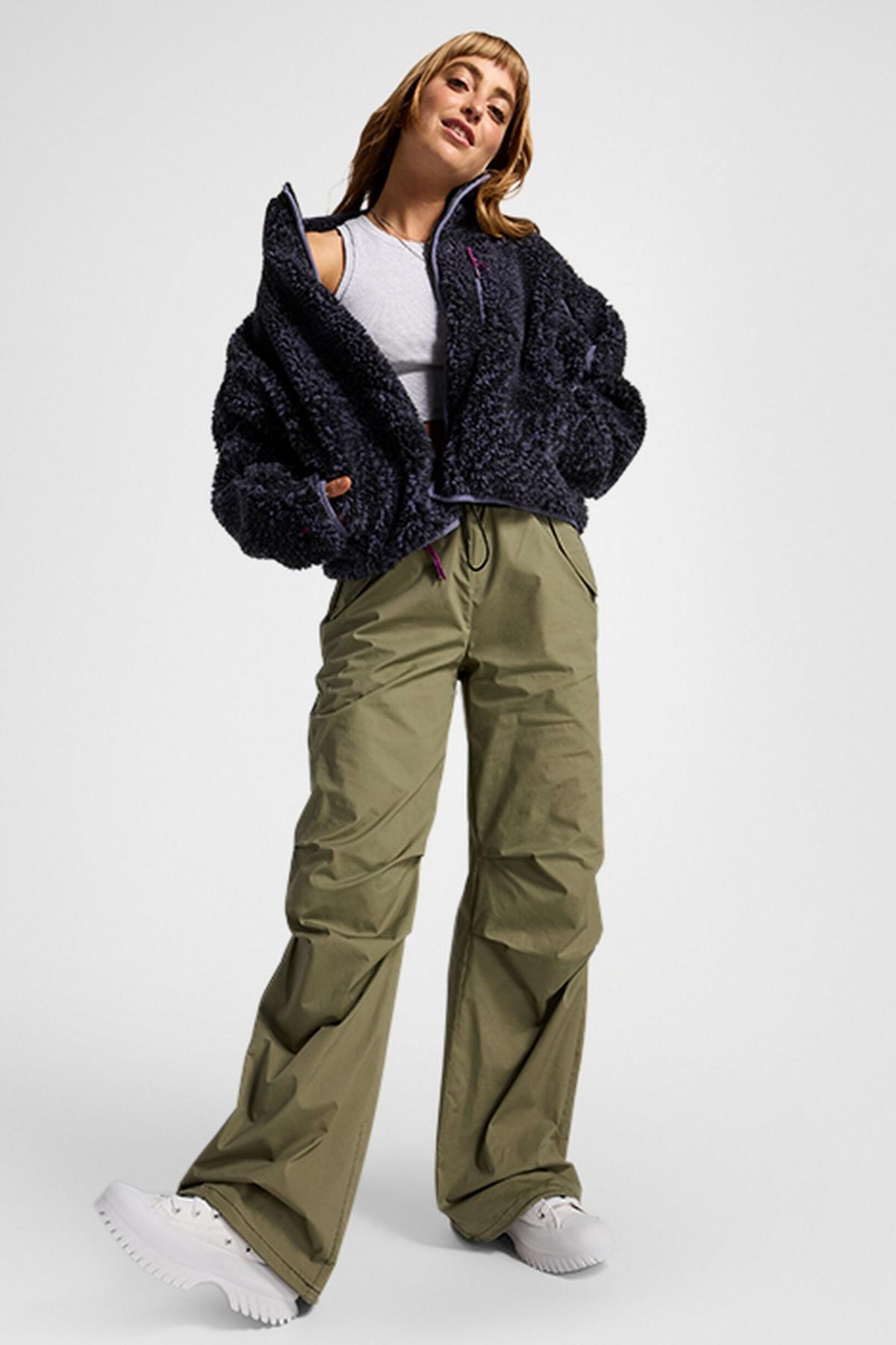 CONVERSE PRINTED SHERPA FULL-ZIP J en color VIOLETA  (4)