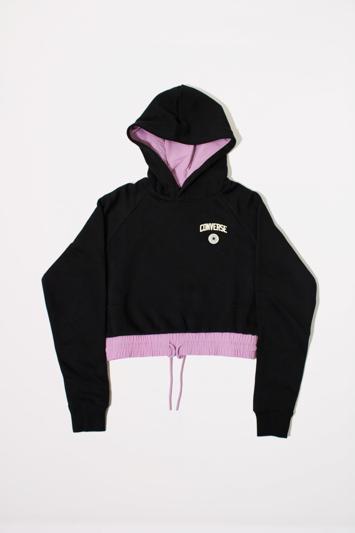 CONVERSE CHUCK HOODIE en color NEGRO  (1)