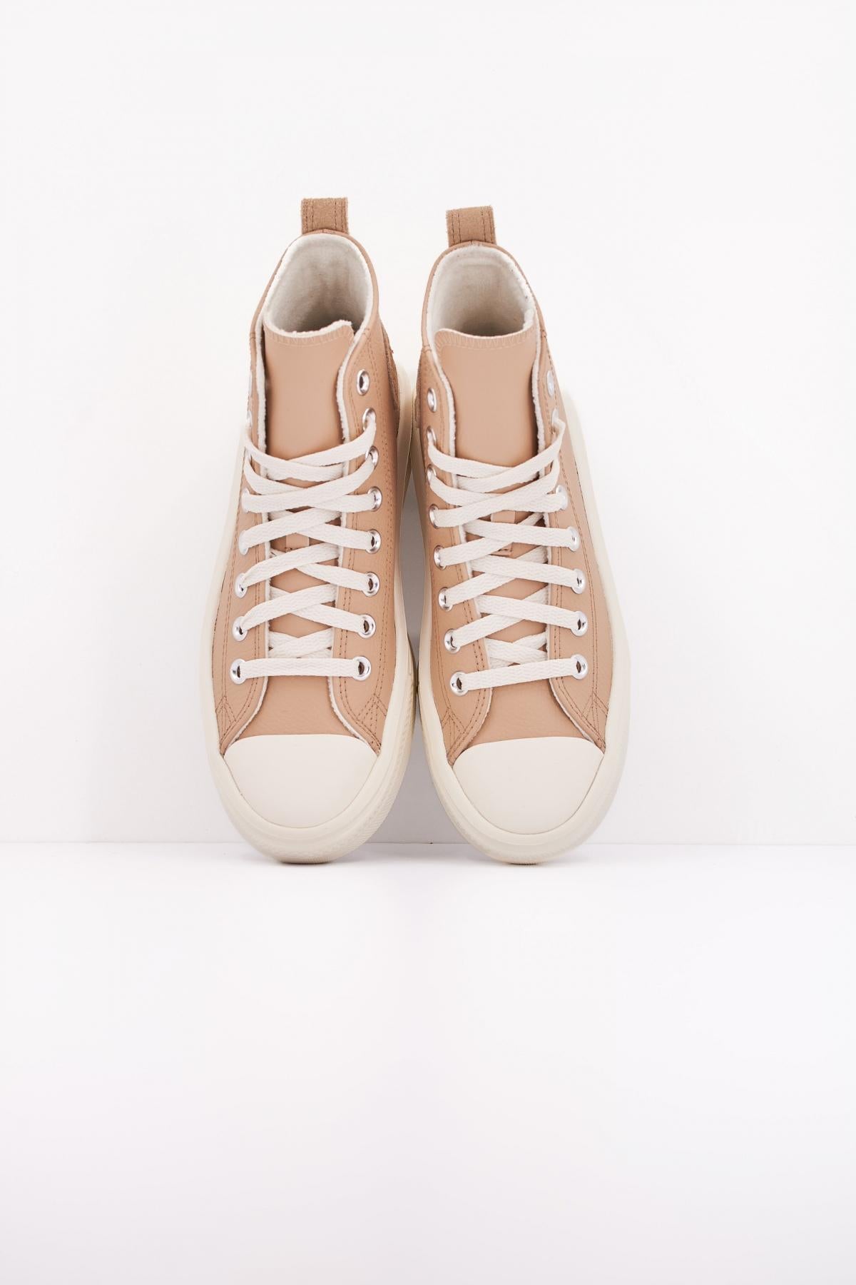 CONVERSE  CHUCK TAYLOR ALL STAR MOVE LEATHER  en color BEIS  (3)
