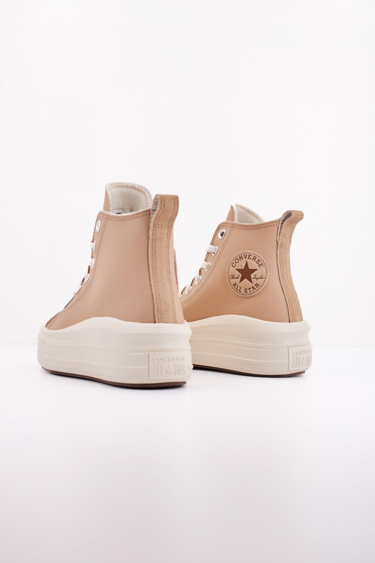 CONVERSE  CHUCK TAYLOR ALL STAR MOVE LEATHER  en color BEIS  (4)