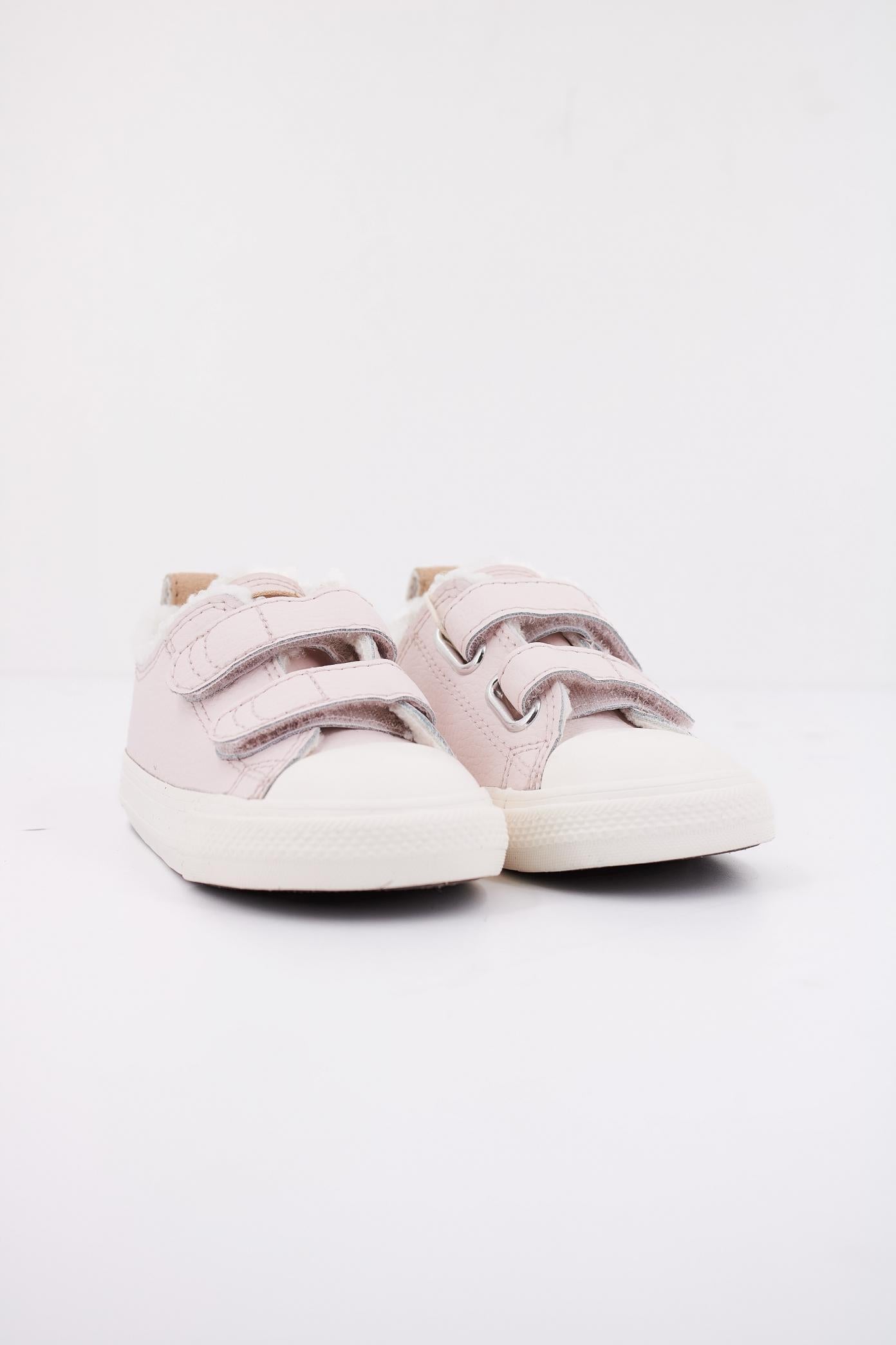 CONVERSE CHUCK TAYLOR ALL STAR LEASTHER & SHERPA EASY-ON en color ROSA  (2)