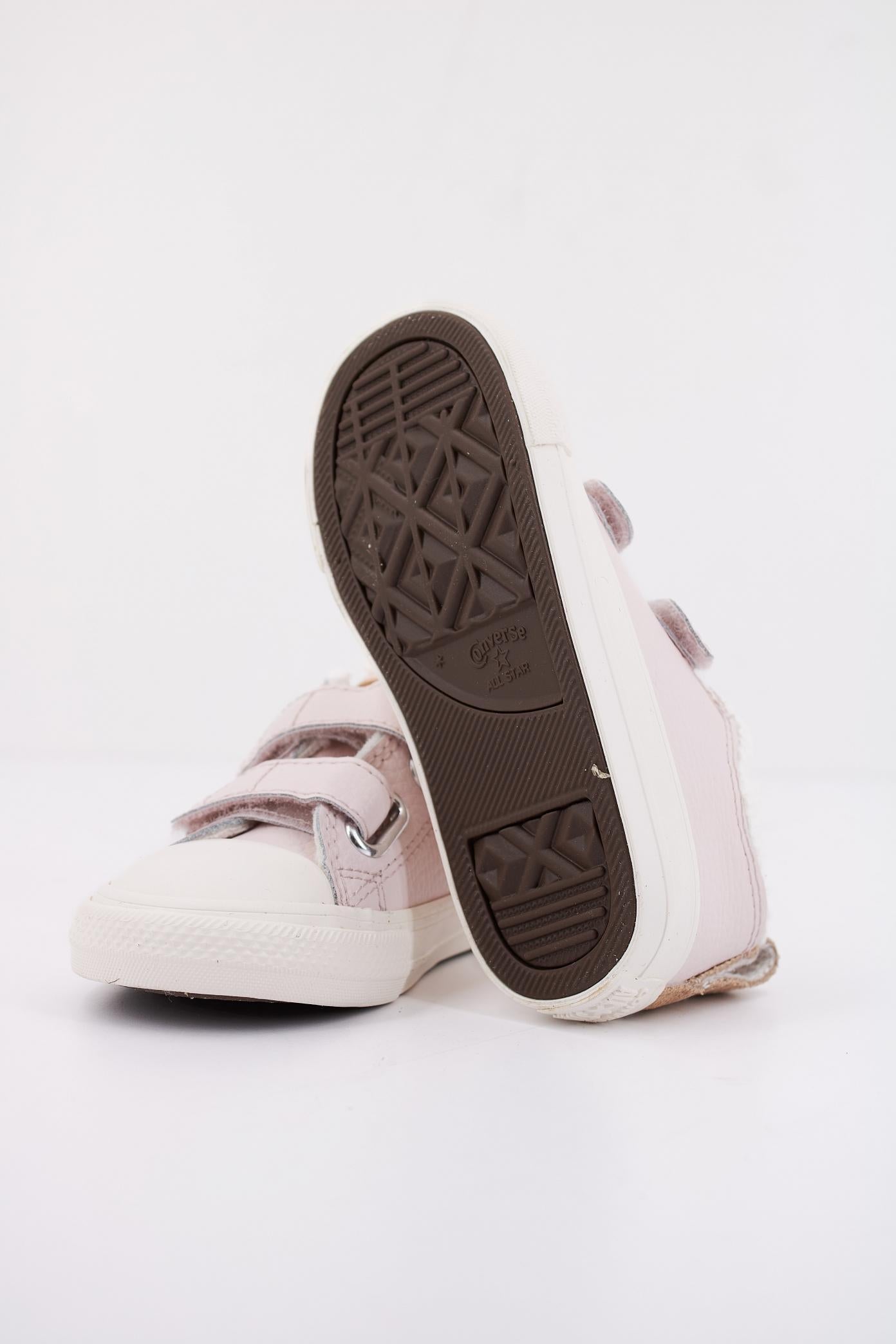 CONVERSE CHUCK TAYLOR ALL STAR LEASTHER & SHERPA EASY-ON en color ROSA  (5)