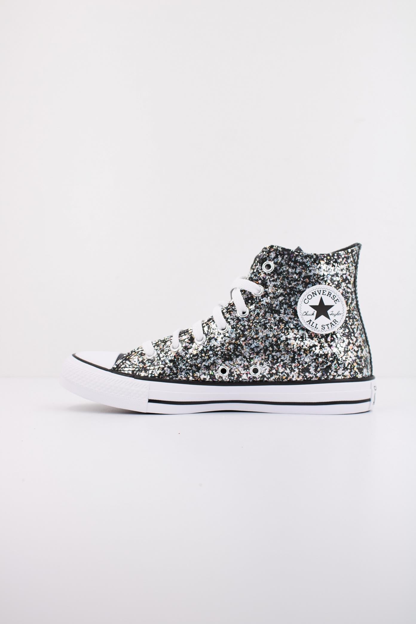 CONVERSE  CHUCK TAYLOR ALL STAR GLITTER en color NEGRO  (1)