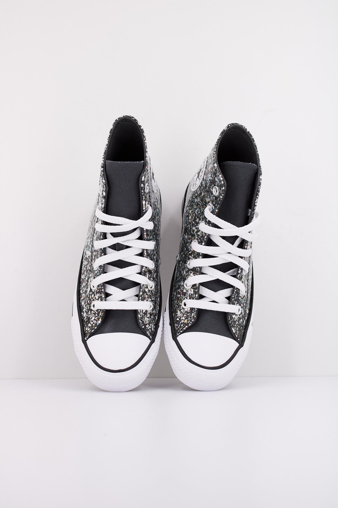 CONVERSE  CHUCK TAYLOR ALL STAR GLITTER en color NEGRO  (3)