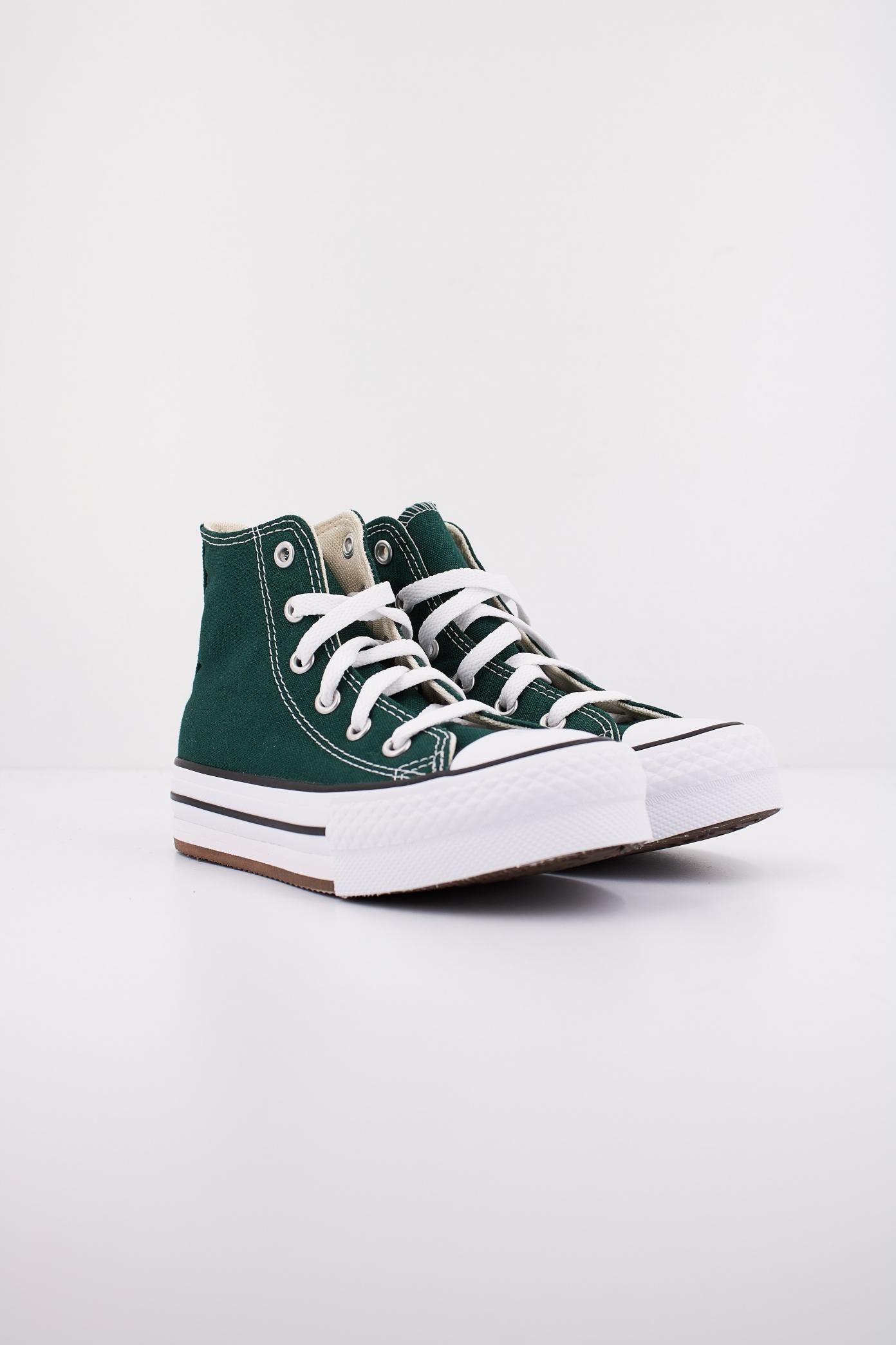 CONVERSE EVA LIFT HI en color VERDE  (2)