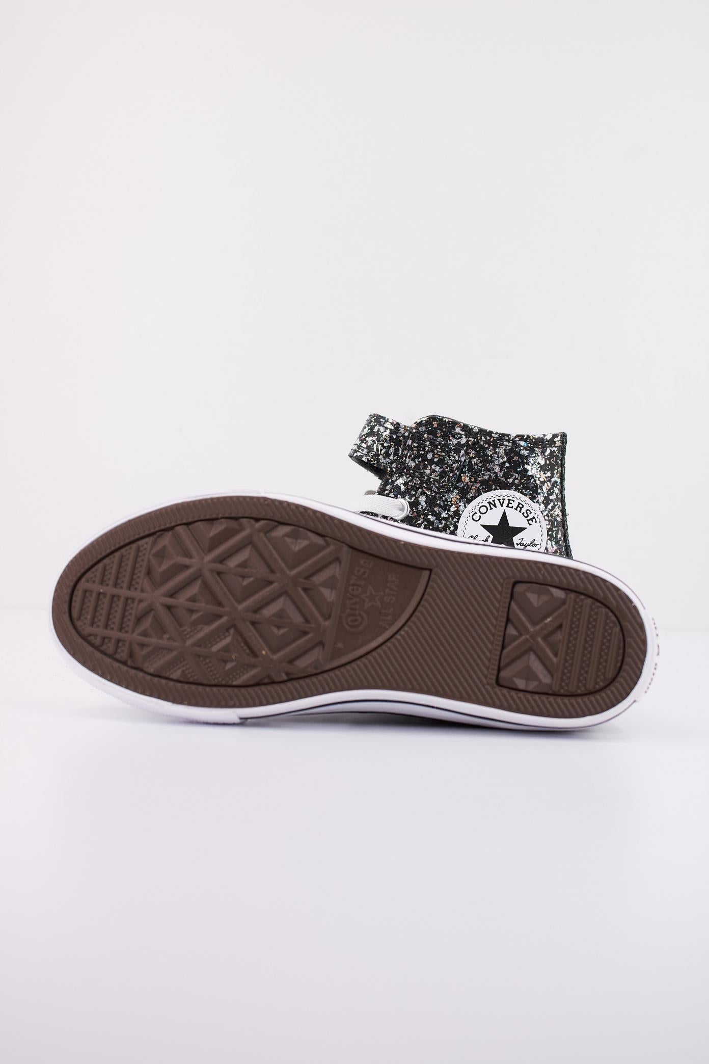 CONVERSE CHUCK TAYLOR ALL STAR GLITTER EASY-ON en color NEGRO  (5)