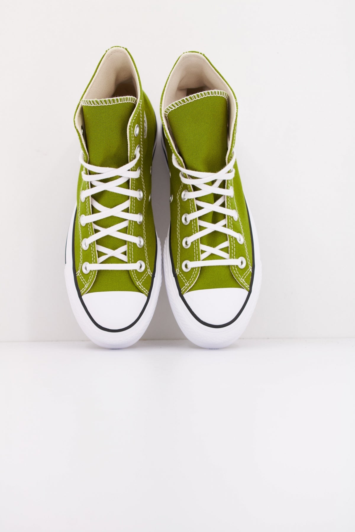 CONVERSE CHUCK TAYLOR ALL STAR LIFT HI en color VERDE  (3)