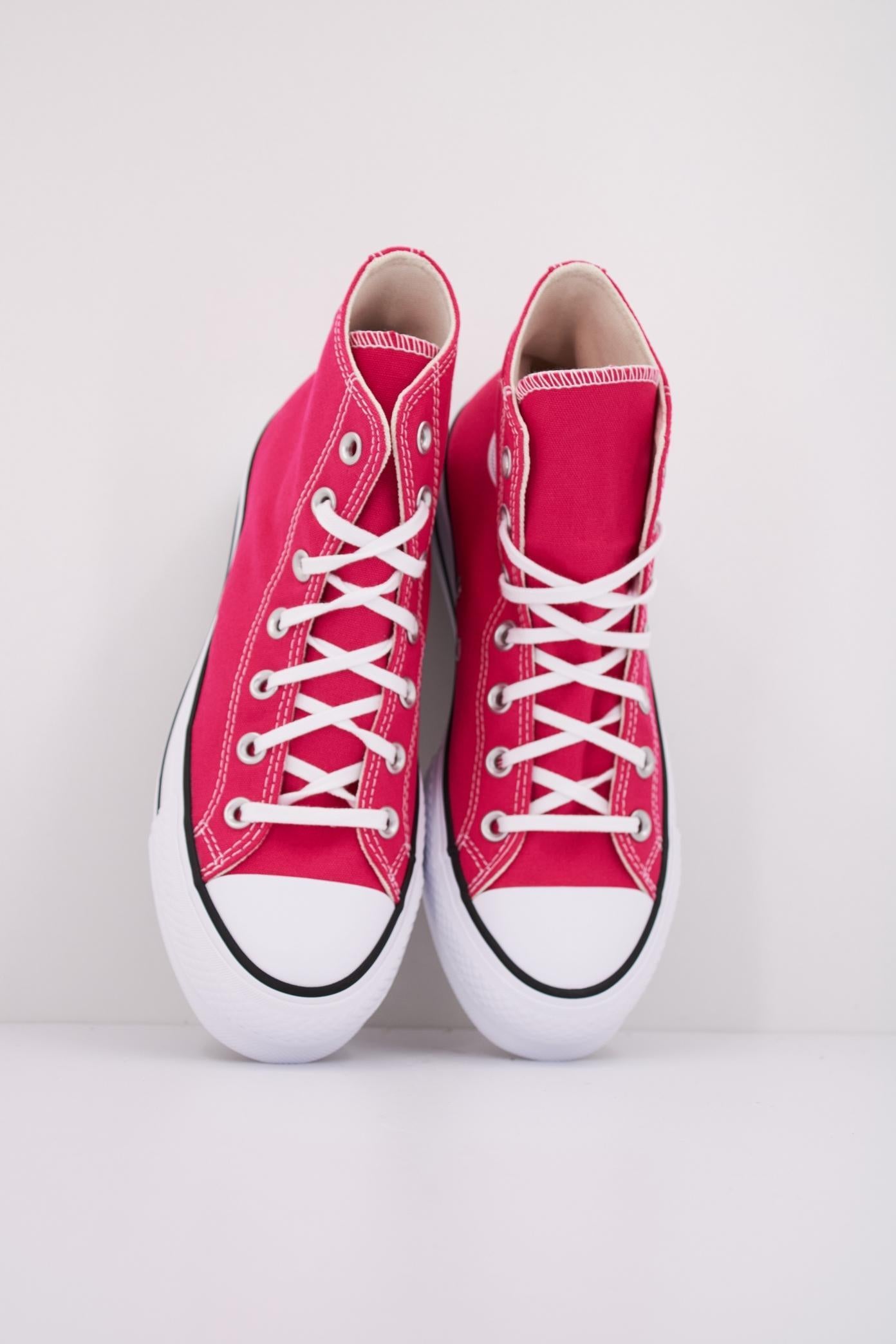 CONVERSE CHUCK TAYLOR ALL STAR LIFT en color ROSA  (3)