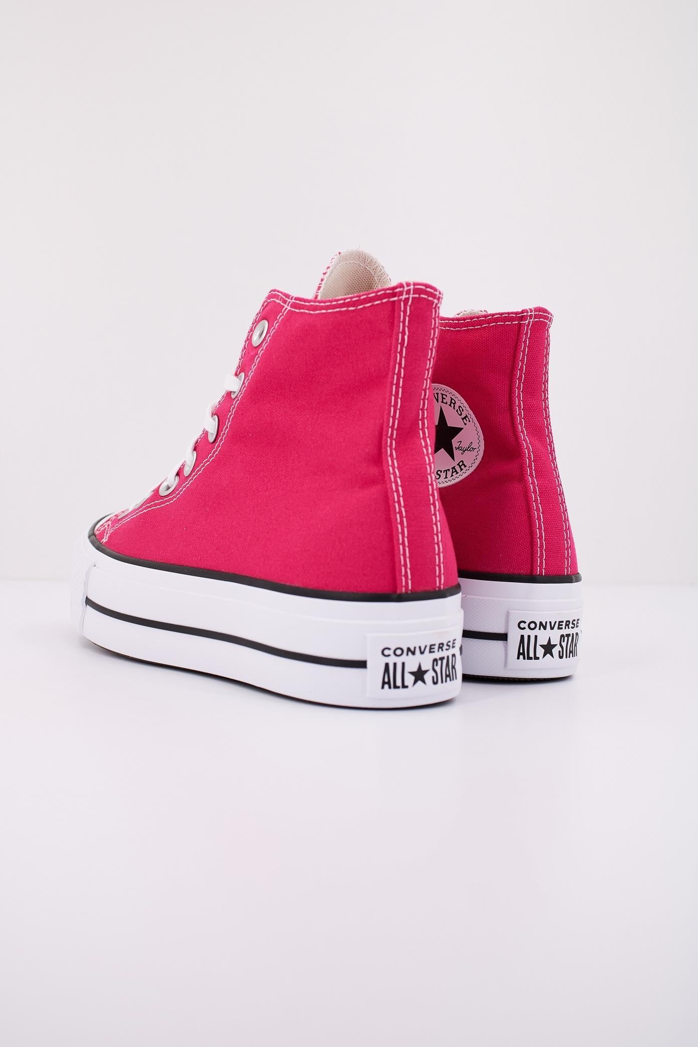 CONVERSE CHUCK TAYLOR ALL STAR LIFT en color ROSA  (4)