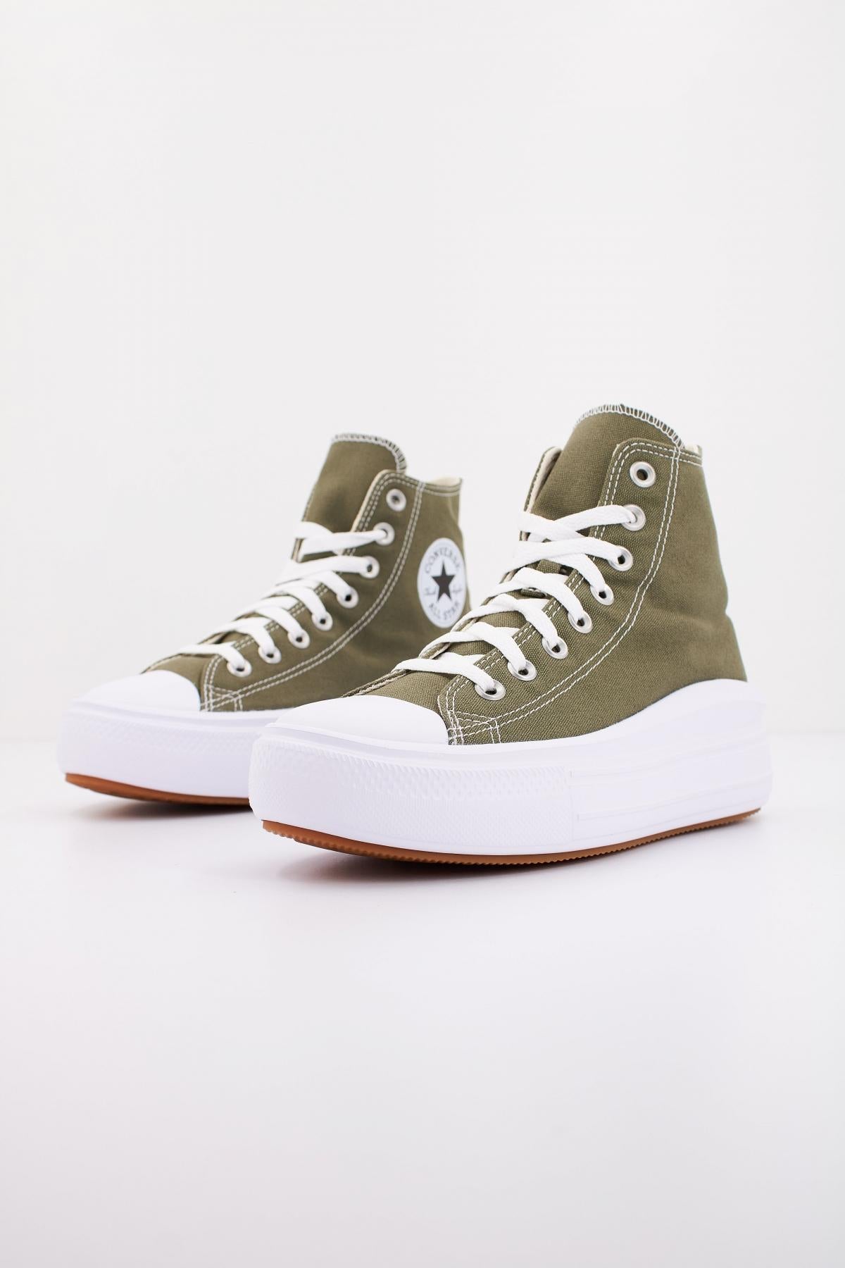 CONVERSE CHUCK TAYLOR ALL STAR MOVE HI en color VERDE  (2)