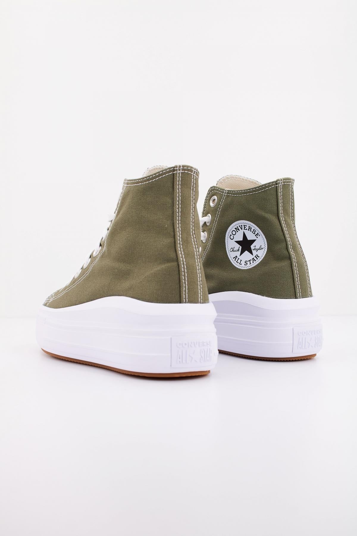 CONVERSE CHUCK TAYLOR ALL STAR MOVE HI en color VERDE  (4)