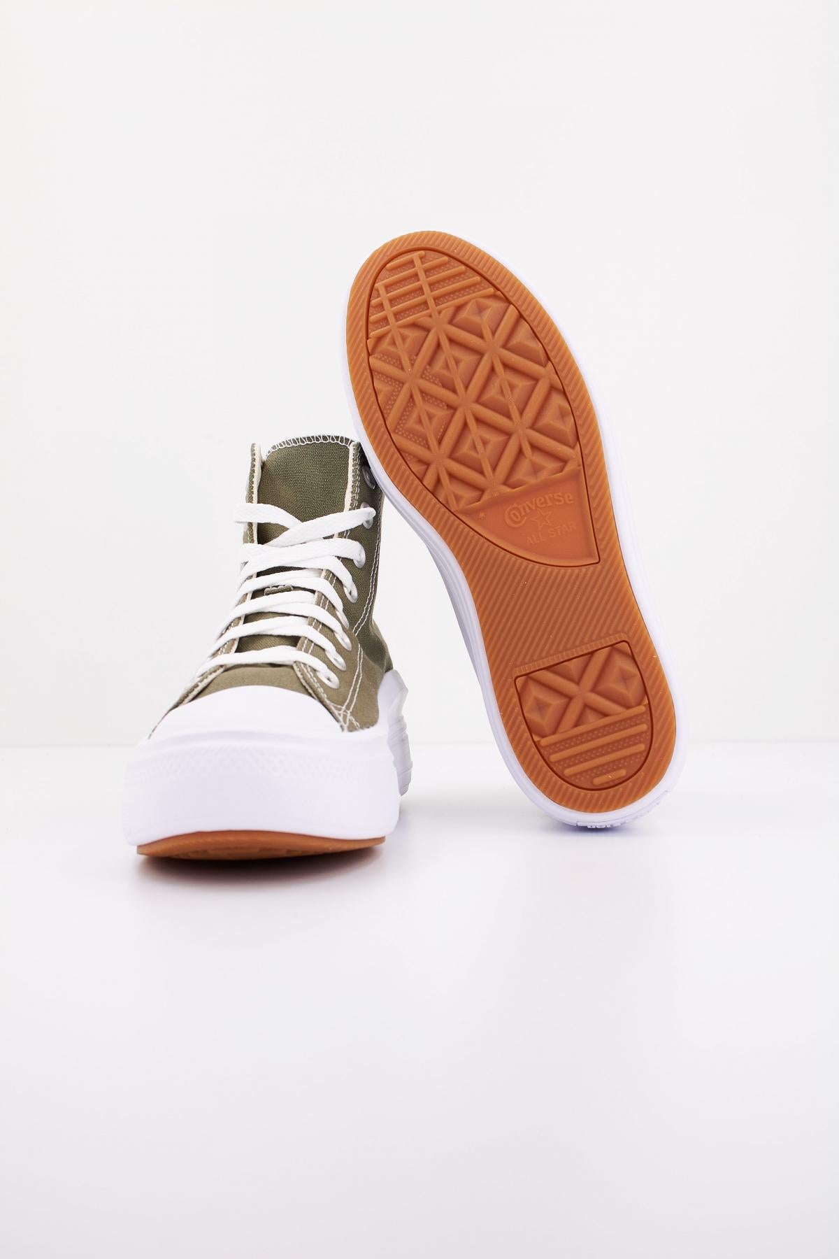 CONVERSE CHUCK TAYLOR ALL STAR MOVE HI en color VERDE  (5)