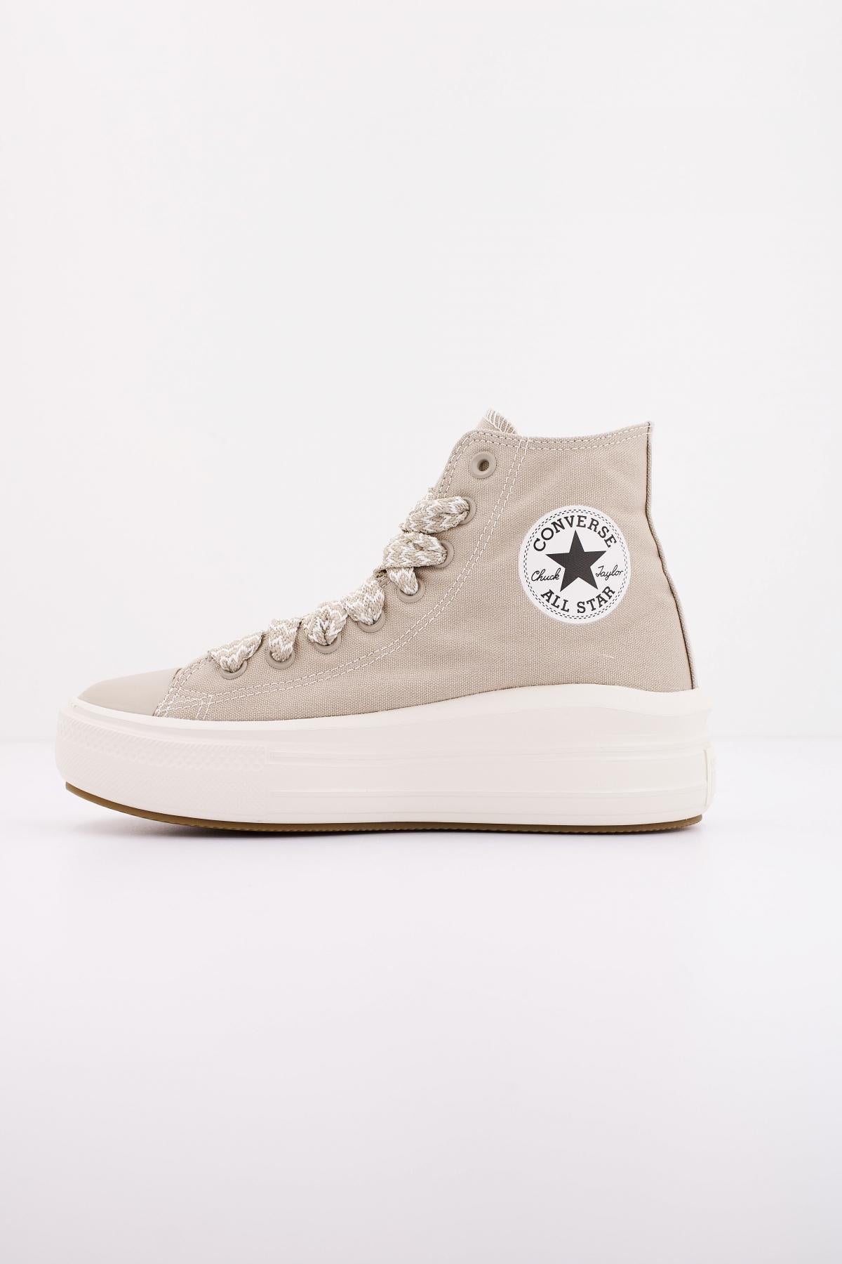 CONVERSE CHUCK TAYLOR ALL STAR MOVE HI en color MARRON CLARO  (1)