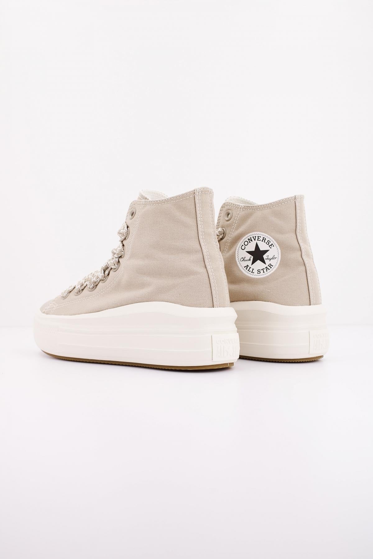 CONVERSE CHUCK TAYLOR ALL STAR MOVE HI en color MARRON CLARO  (4)