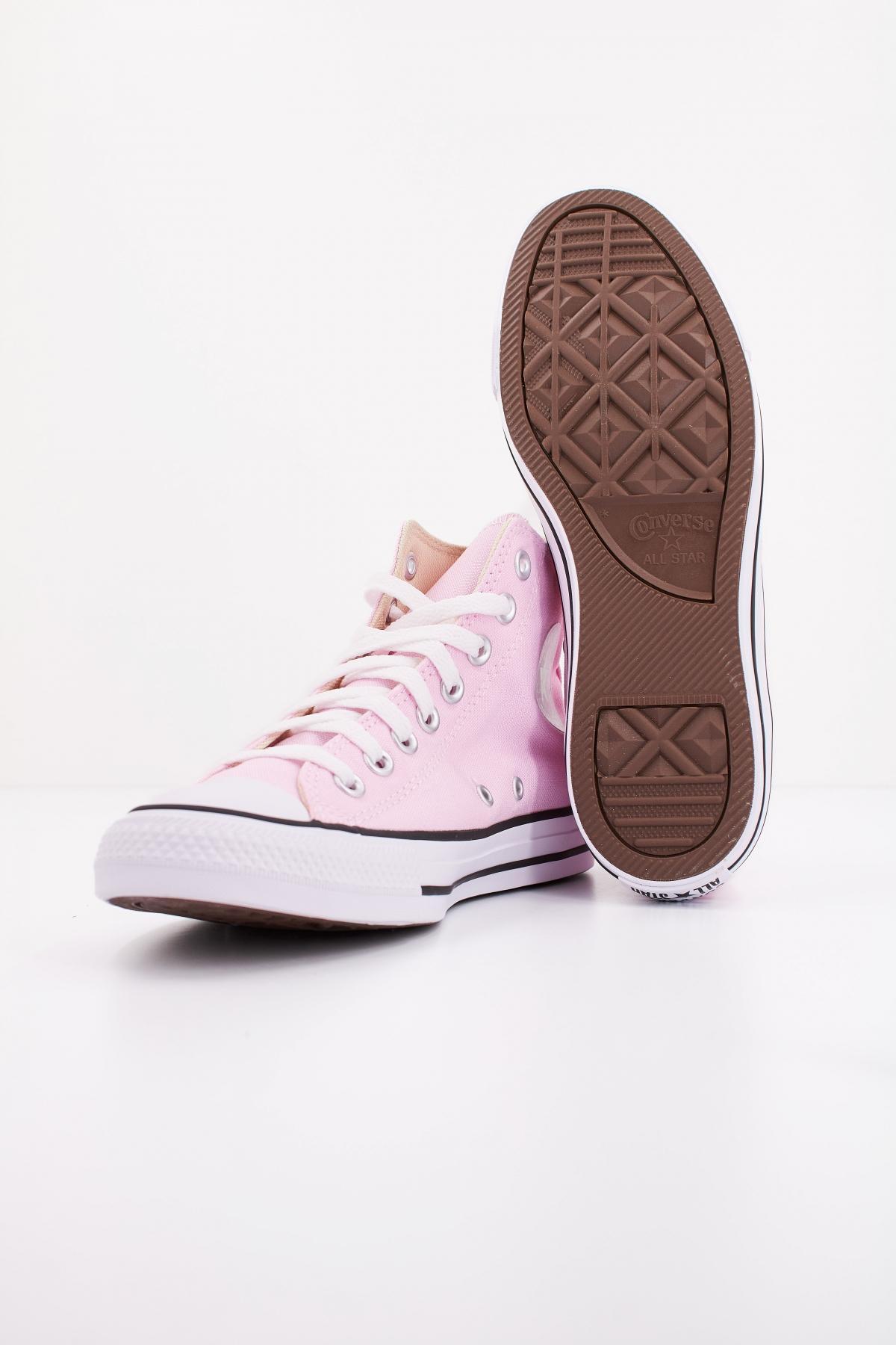 CONVERSE CHUCK TAYLOR ALL STAR HI en color ROSA  (5)
