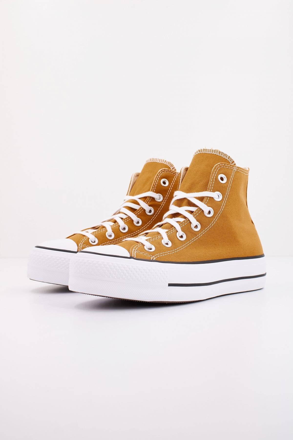 CONVERSE CHUCK TAYLOR ALL STAR LIFT en color MARRON  (2)