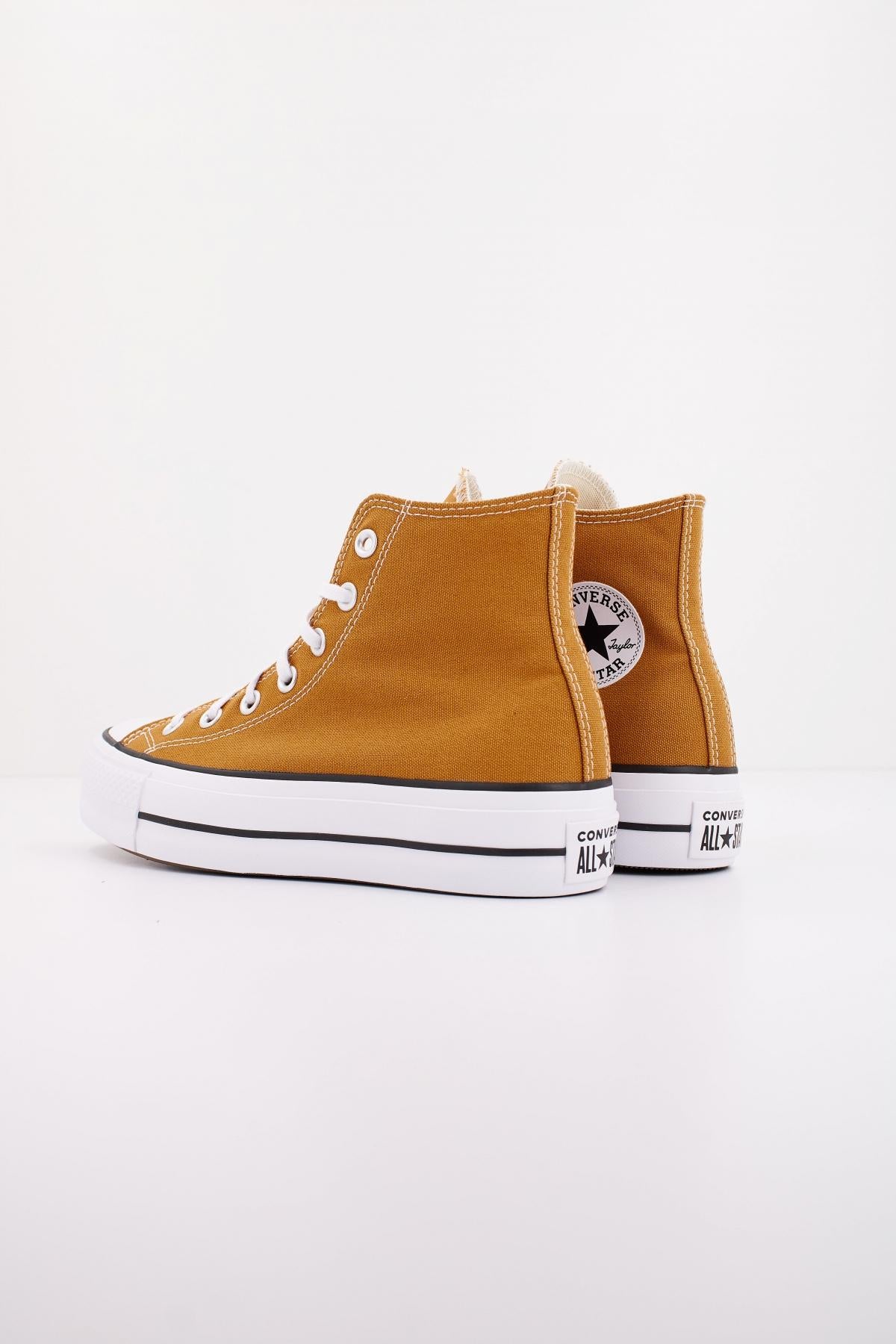 CONVERSE CHUCK TAYLOR ALL STAR LIFT en color MARRON  (4)