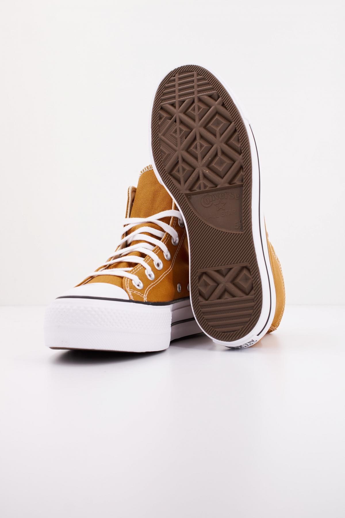 CONVERSE CHUCK TAYLOR ALL STAR LIFT en color MARRON  (5)