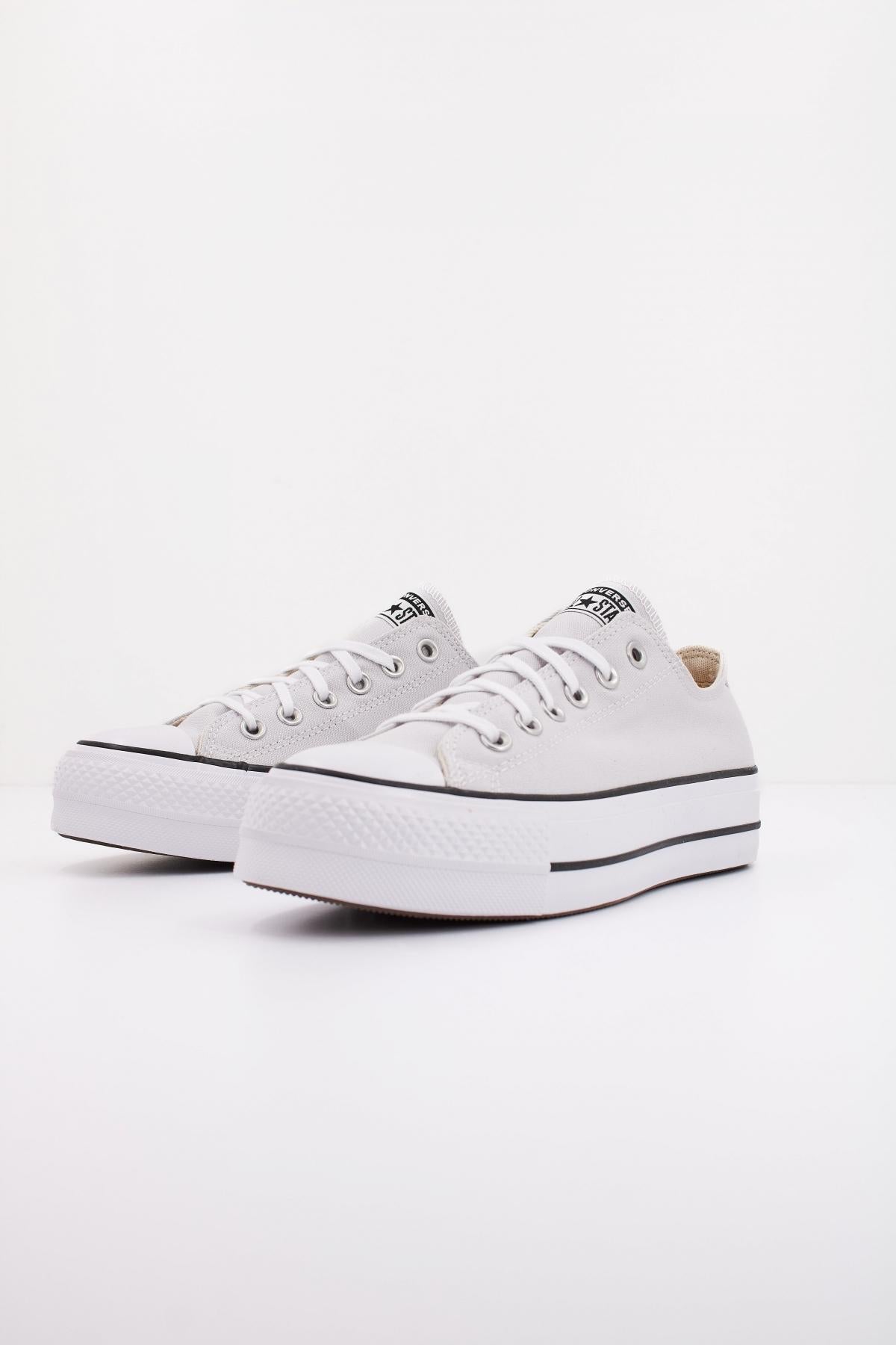 CONVERSE CHUCK TAYLOR ALL STAR LIFT en color GRIS  (2)