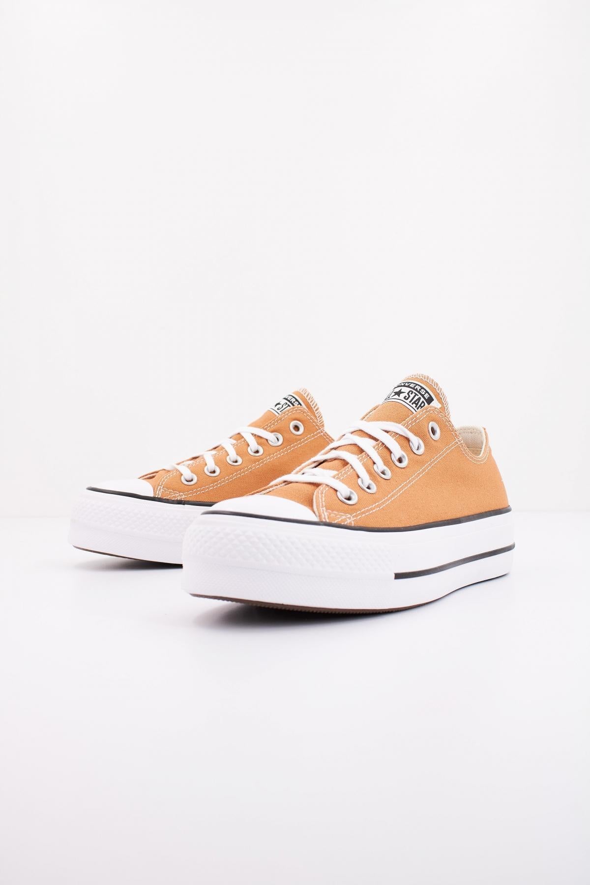 CONVERSE CHUCK TAYLOR ALL STAR LIFT OX en color MARRON  (2)