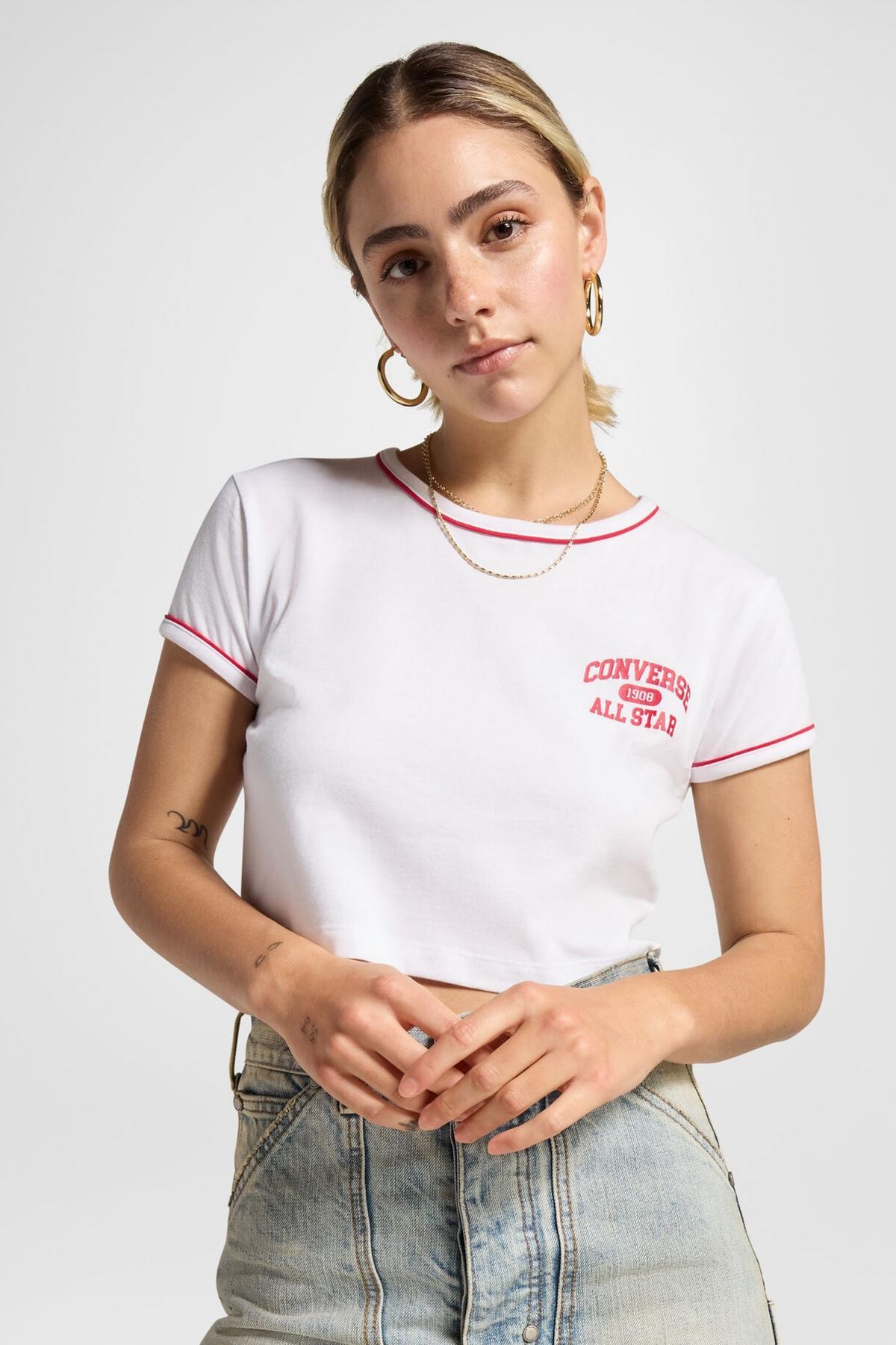 CONVERSE ALL STAR RINGER TOP en color BLANCO  (1)