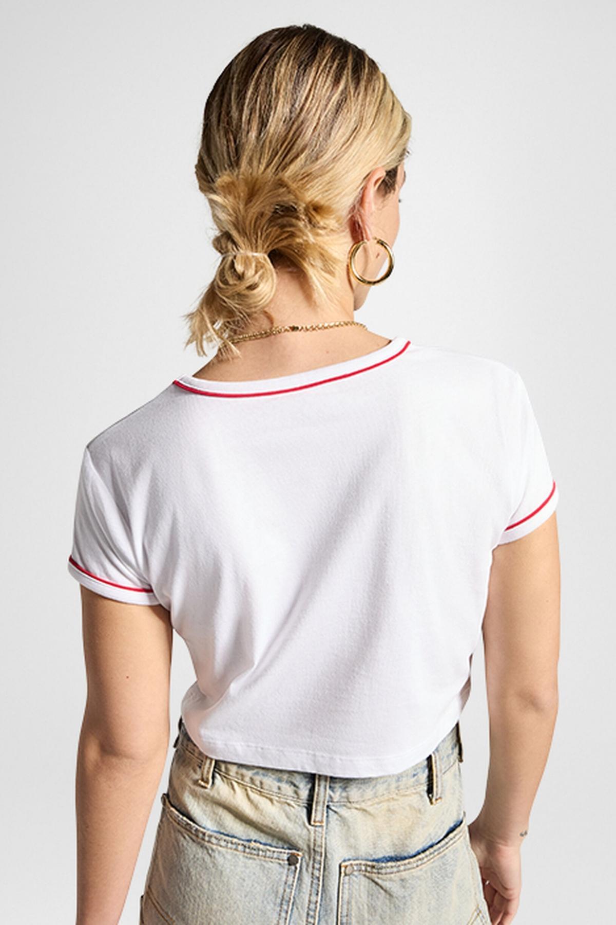 CONVERSE ALL STAR RINGER TOP en color BLANCO  (2)