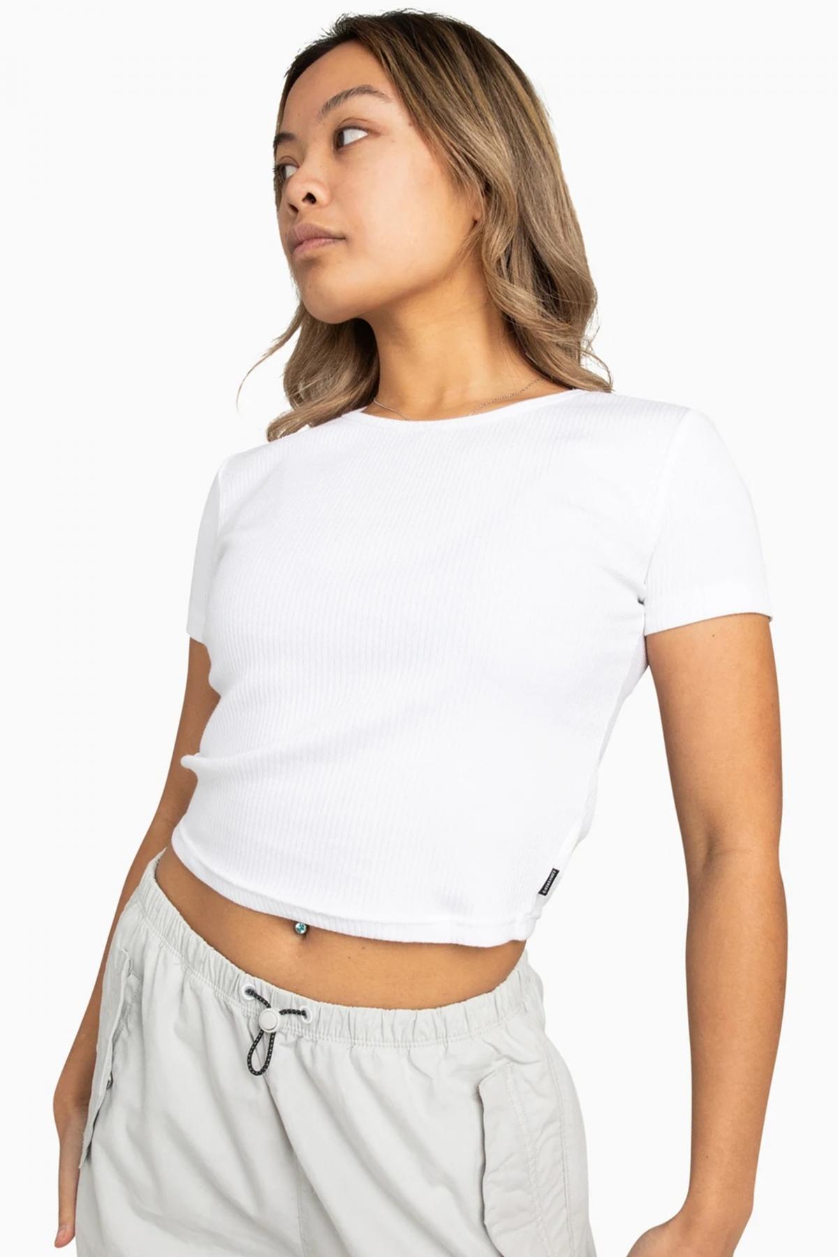 CONVERSE WOMEN'S CONVERSE RIBBED SLIM en color BLANCO  (1)