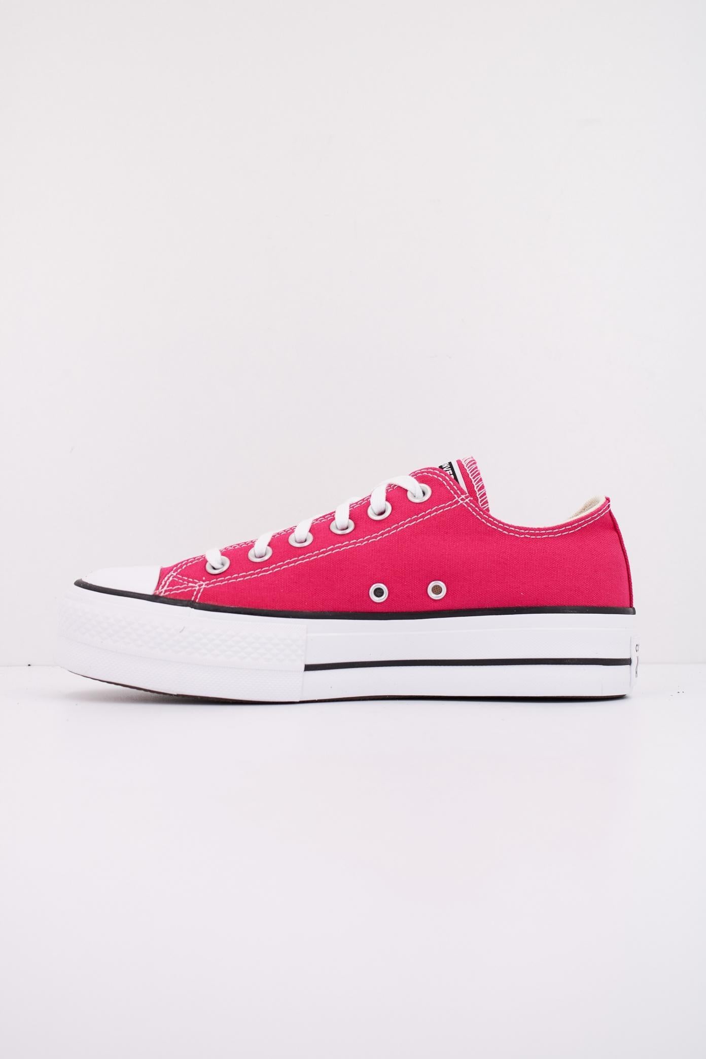 CONVERSE CTAS LIFT OX CERISE en color ROSA  (1)