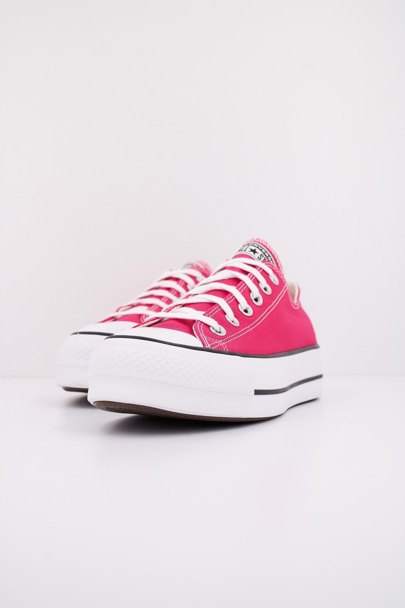CONVERSE CTAS LIFT OX CERISE en color ROSA  (2)
