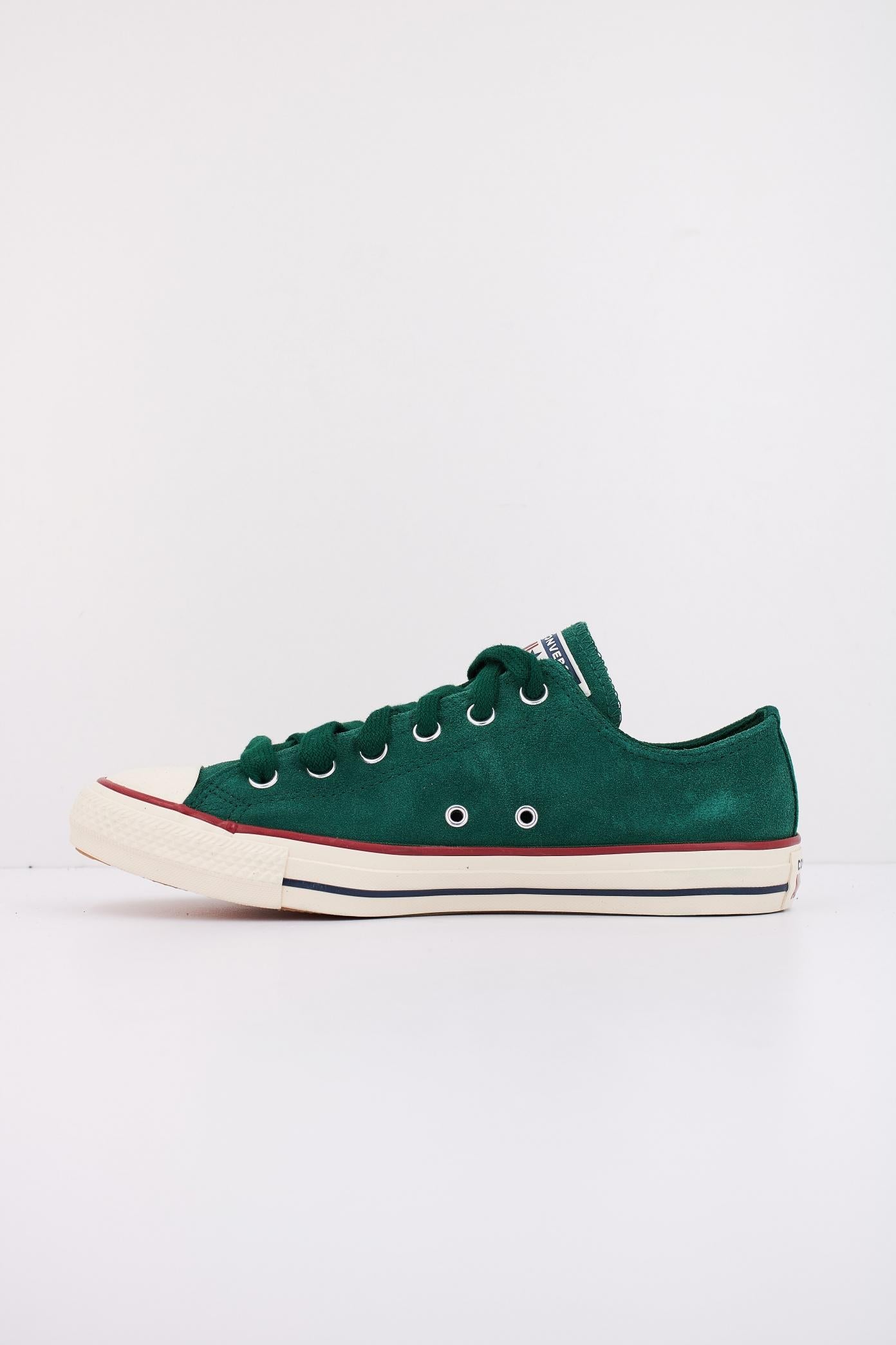 CONVERSE CHUCK TAYLOR ALL STAR SUEDE en color VERDE  (1)
