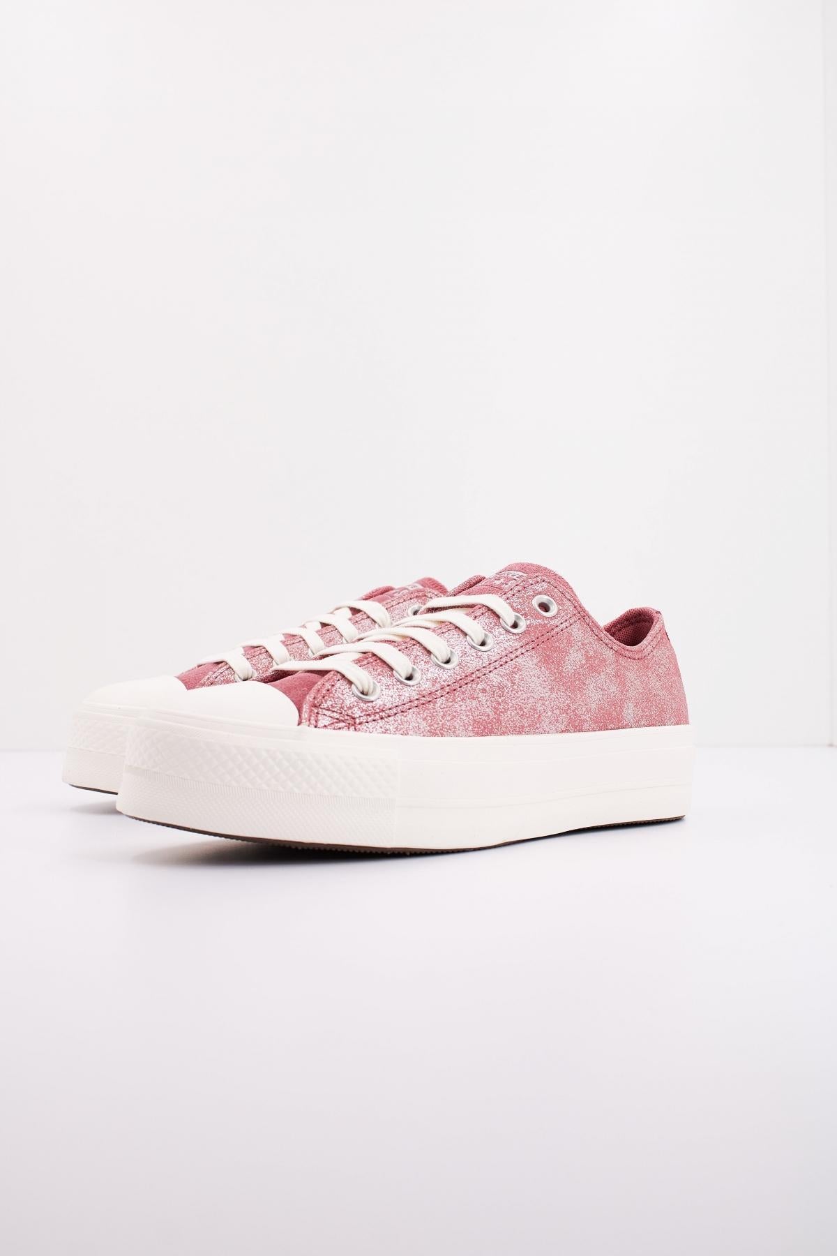 CONVERSE CHUCK TAYLOR ALL STAR LIFT en color ROSA  (2)