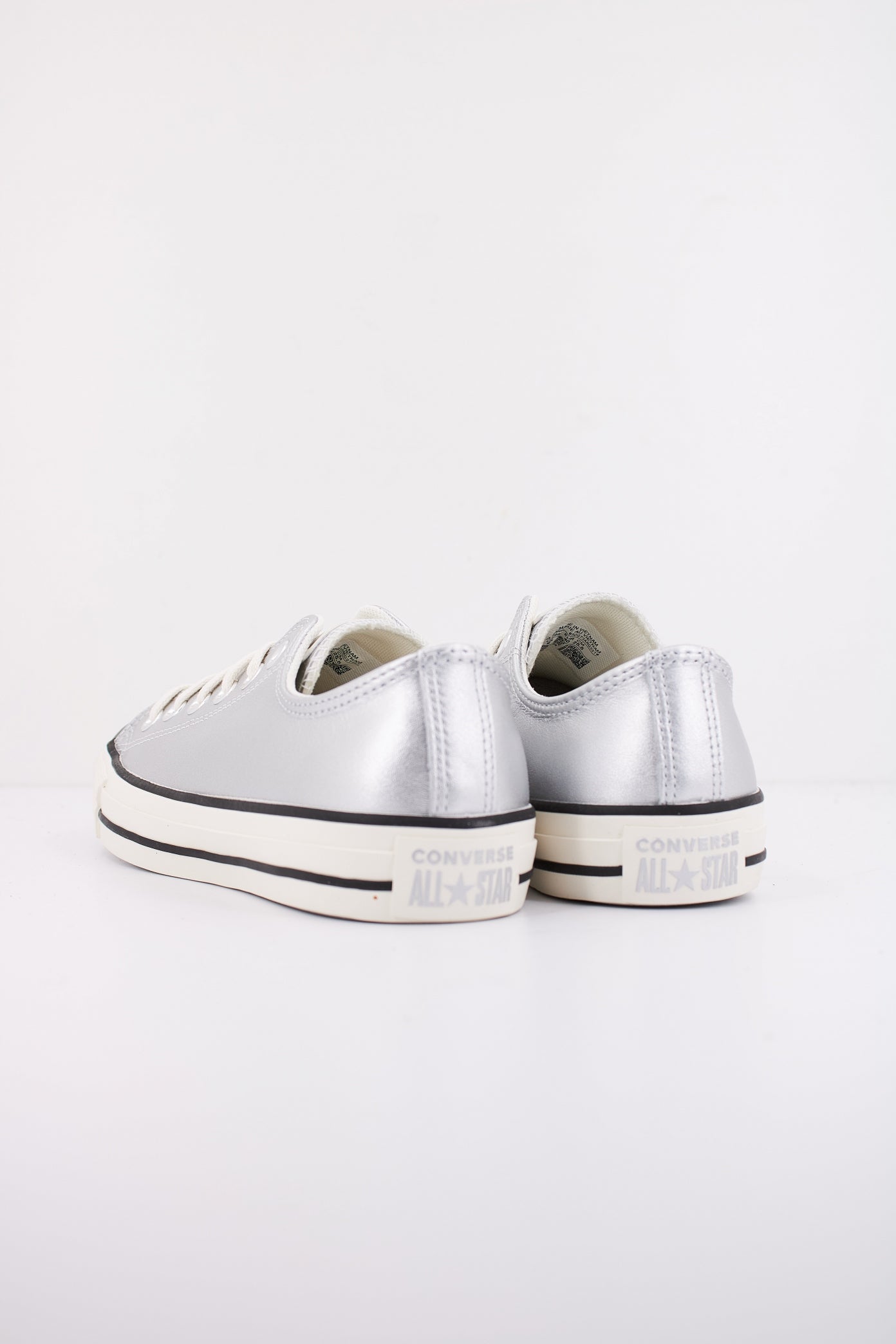 CONVERSE AC  en color PLATA  (4)