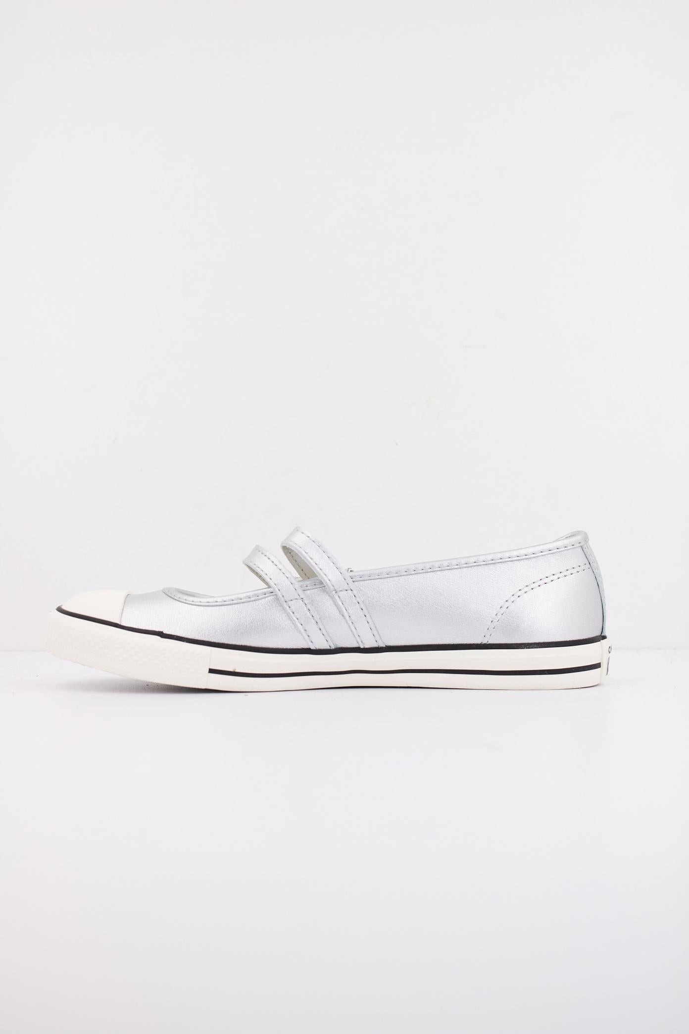 CONVERSE DAINTY MARY JANE SLIP en color PLATA  (1)
