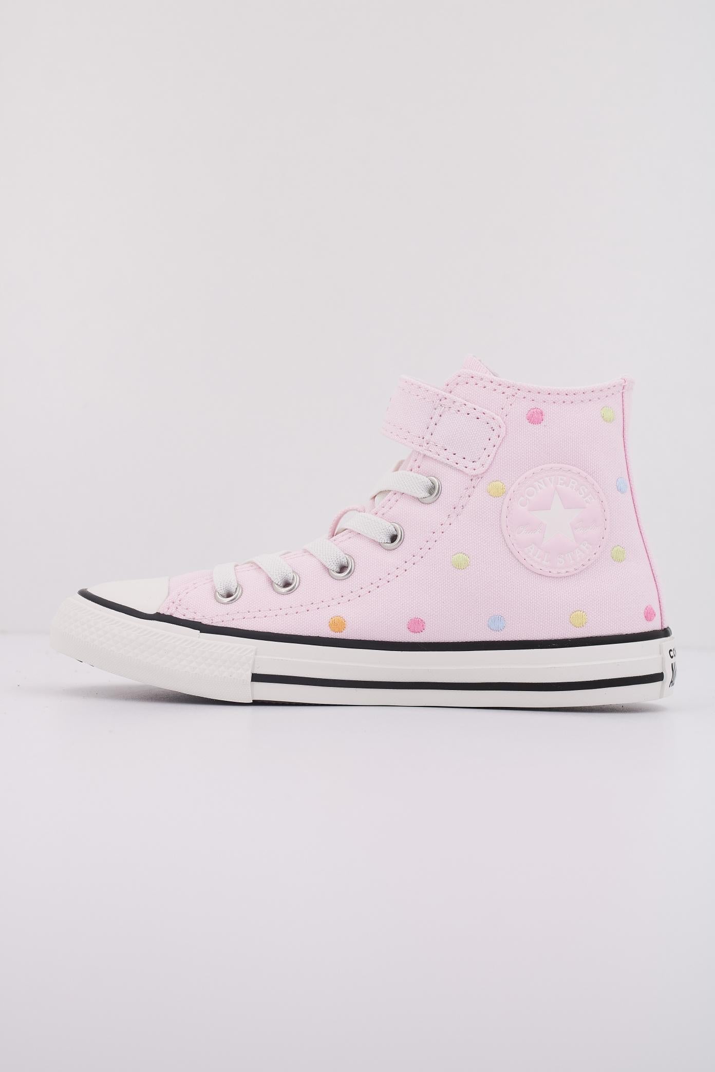 CONVERSE CHUCK TAYLOR ALL STAR EMBROIDERED POLKA DOTS EASY ON en color ROSA  (1)