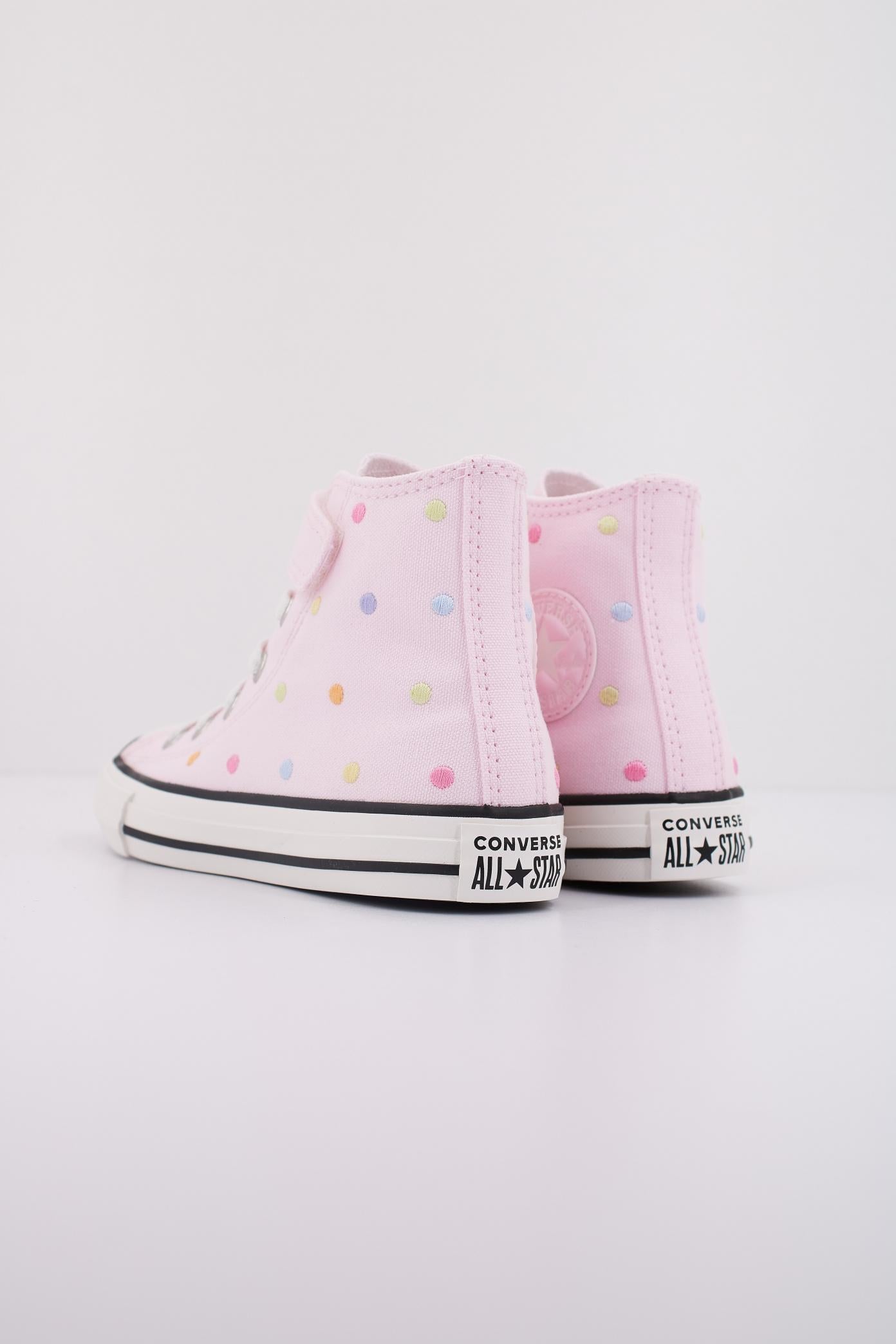CONVERSE CHUCK TAYLOR ALL STAR EMBROIDERED POLKA DOTS EASY ON en color ROSA  (4)