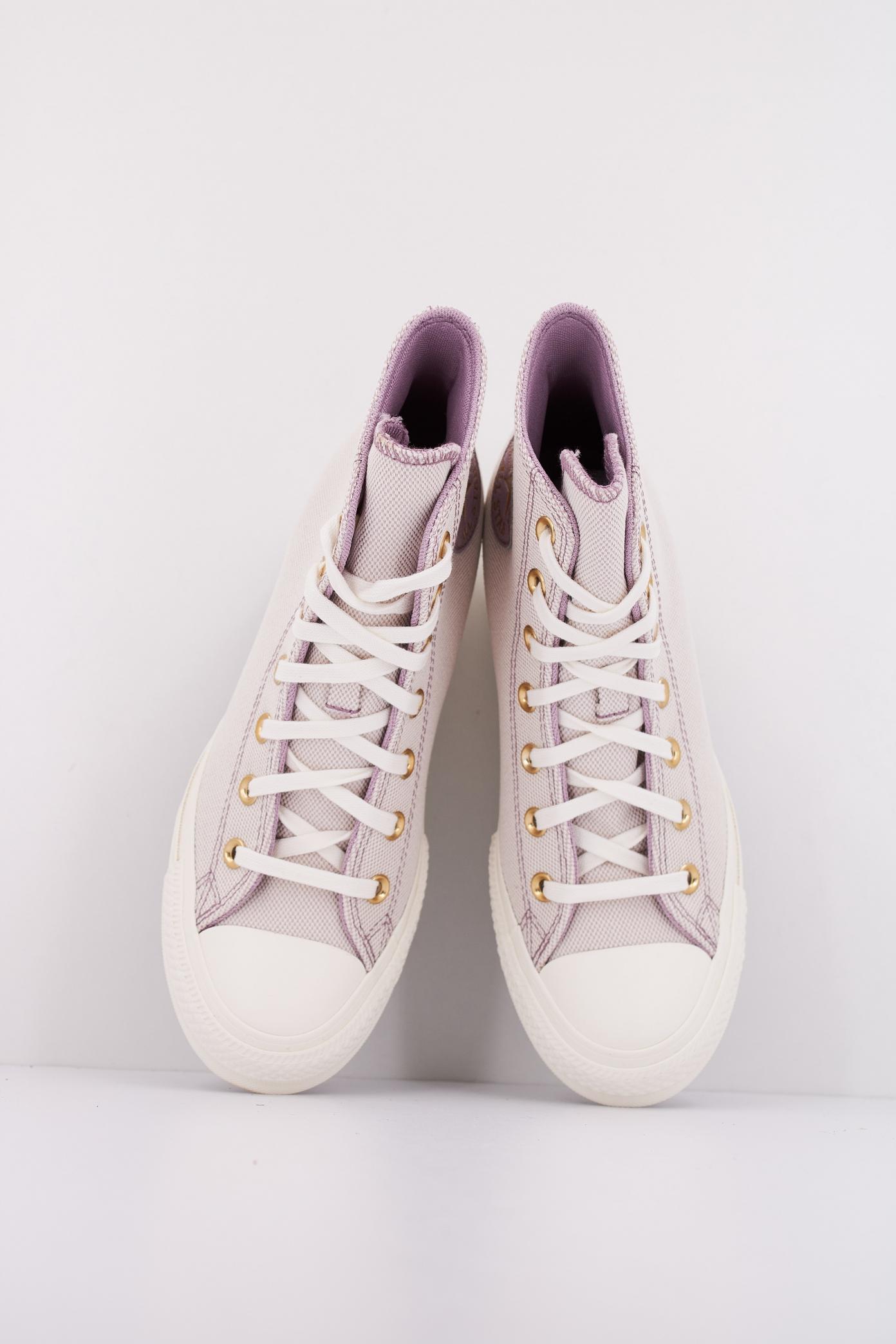 CONVERSE CHUCK TAYLOR ALL STAR WEDGE en color VIOLETA  (3)