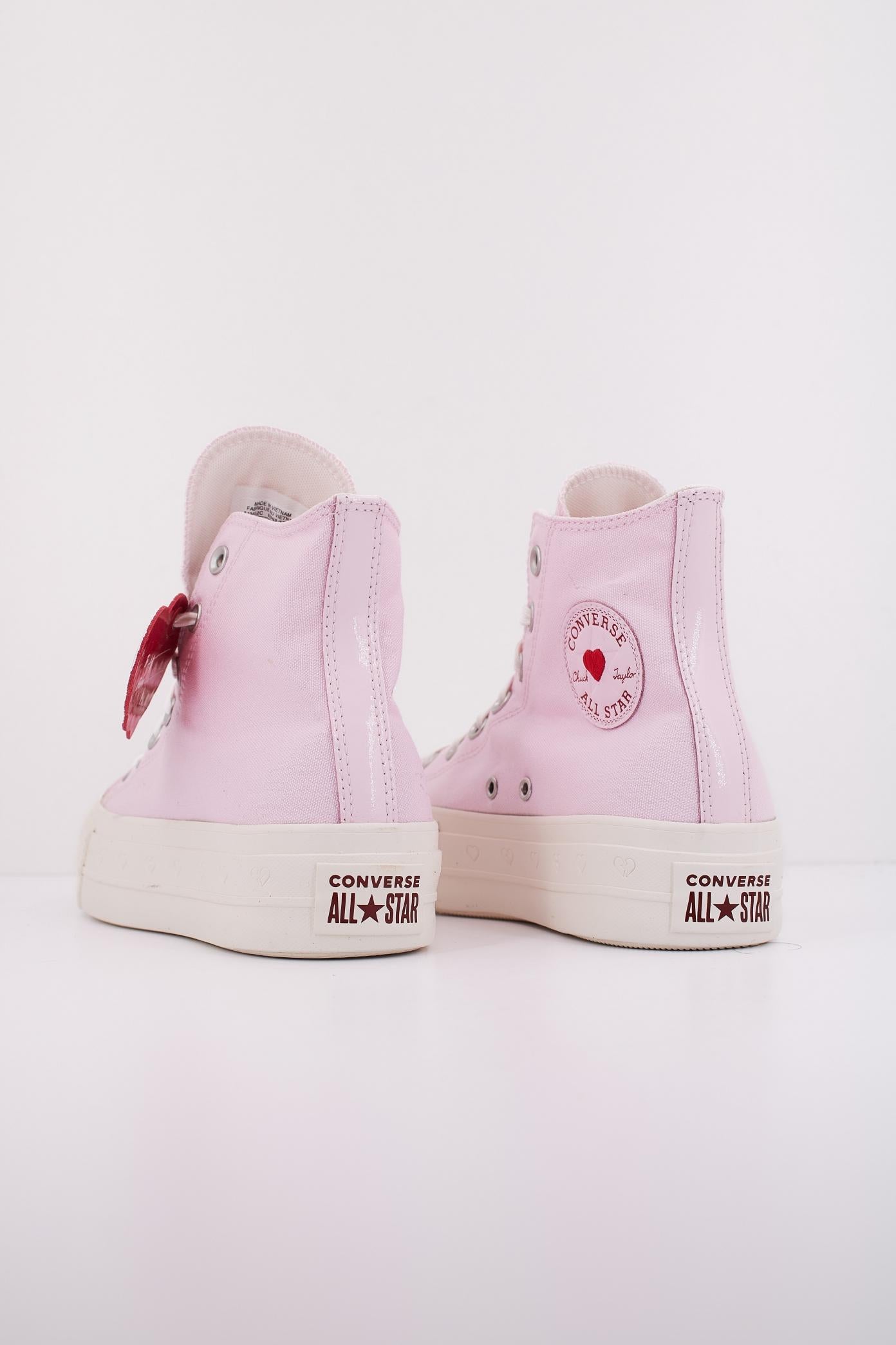 CONVERSE CHUCK TAYLOR ALL STAR LIFT PLATFORM VALENTINE´S DAY  en color ROSA  (4)