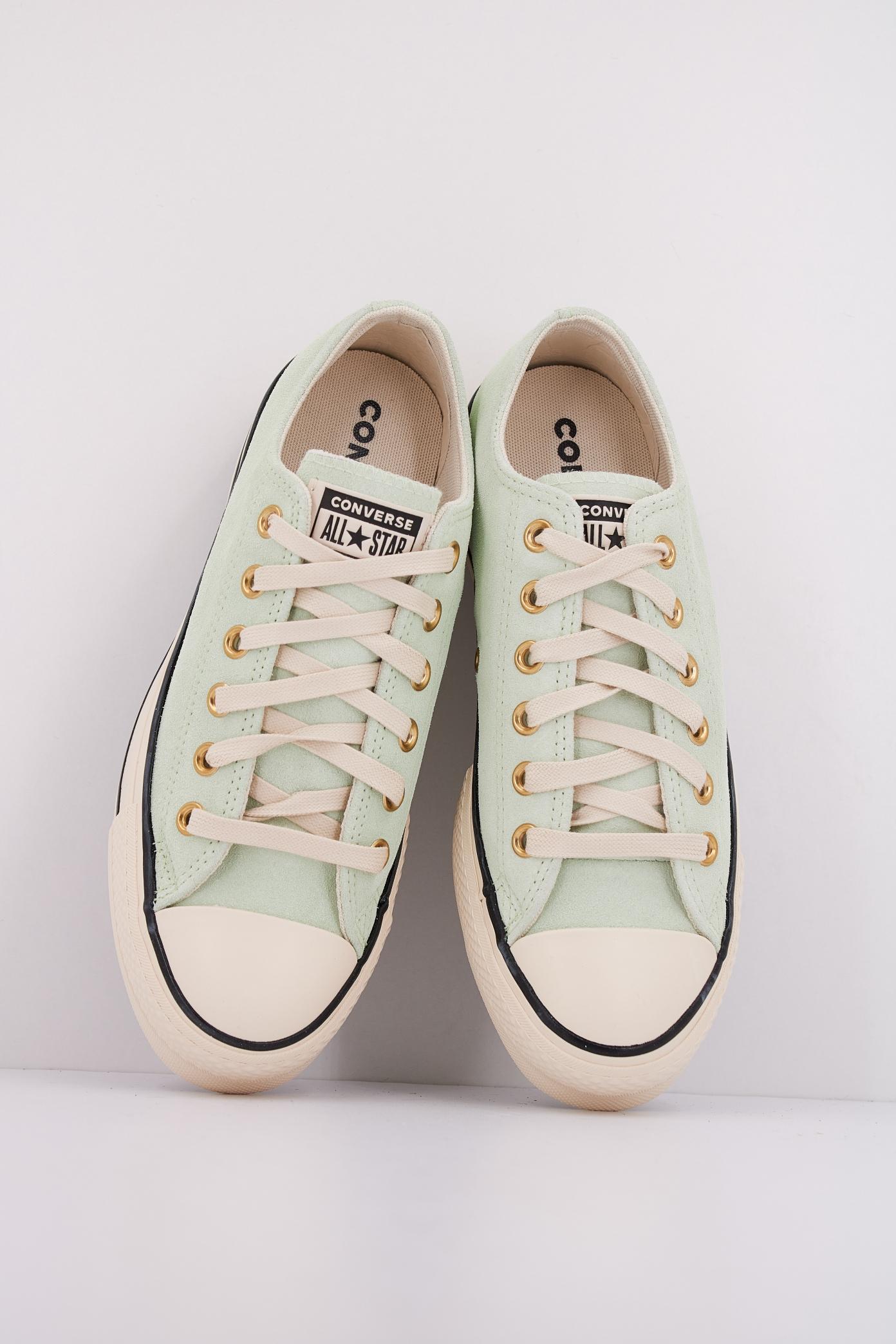 CONVERSE CHUCK TAYLOR ALL STAR LIFT en color VERDE  (3)