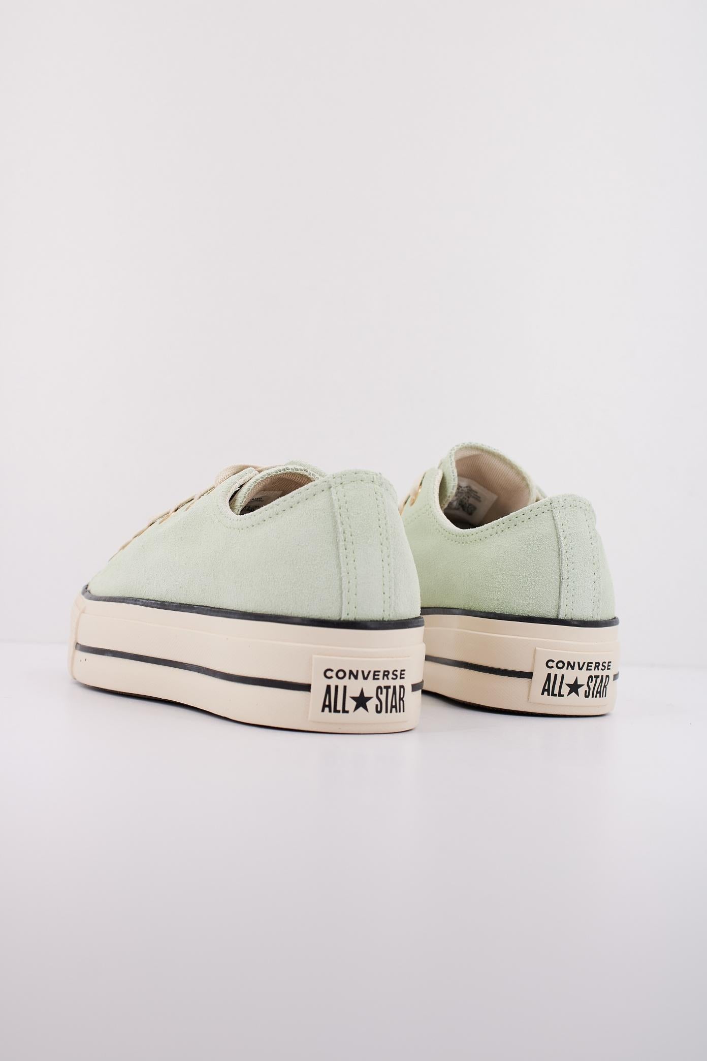 CONVERSE CHUCK TAYLOR ALL STAR LIFT en color VERDE  (4)
