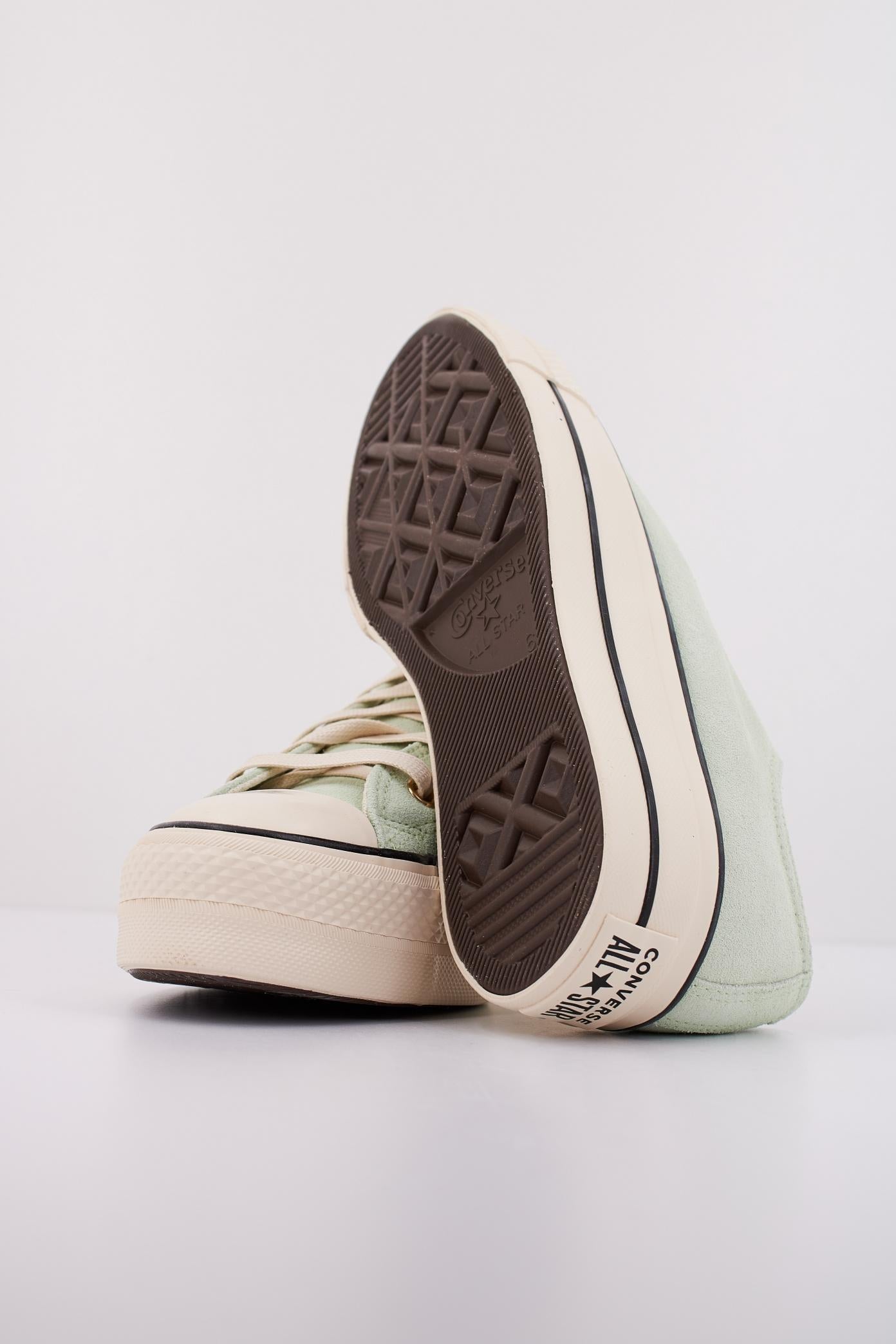 CONVERSE CHUCK TAYLOR ALL STAR LIFT en color VERDE  (5)