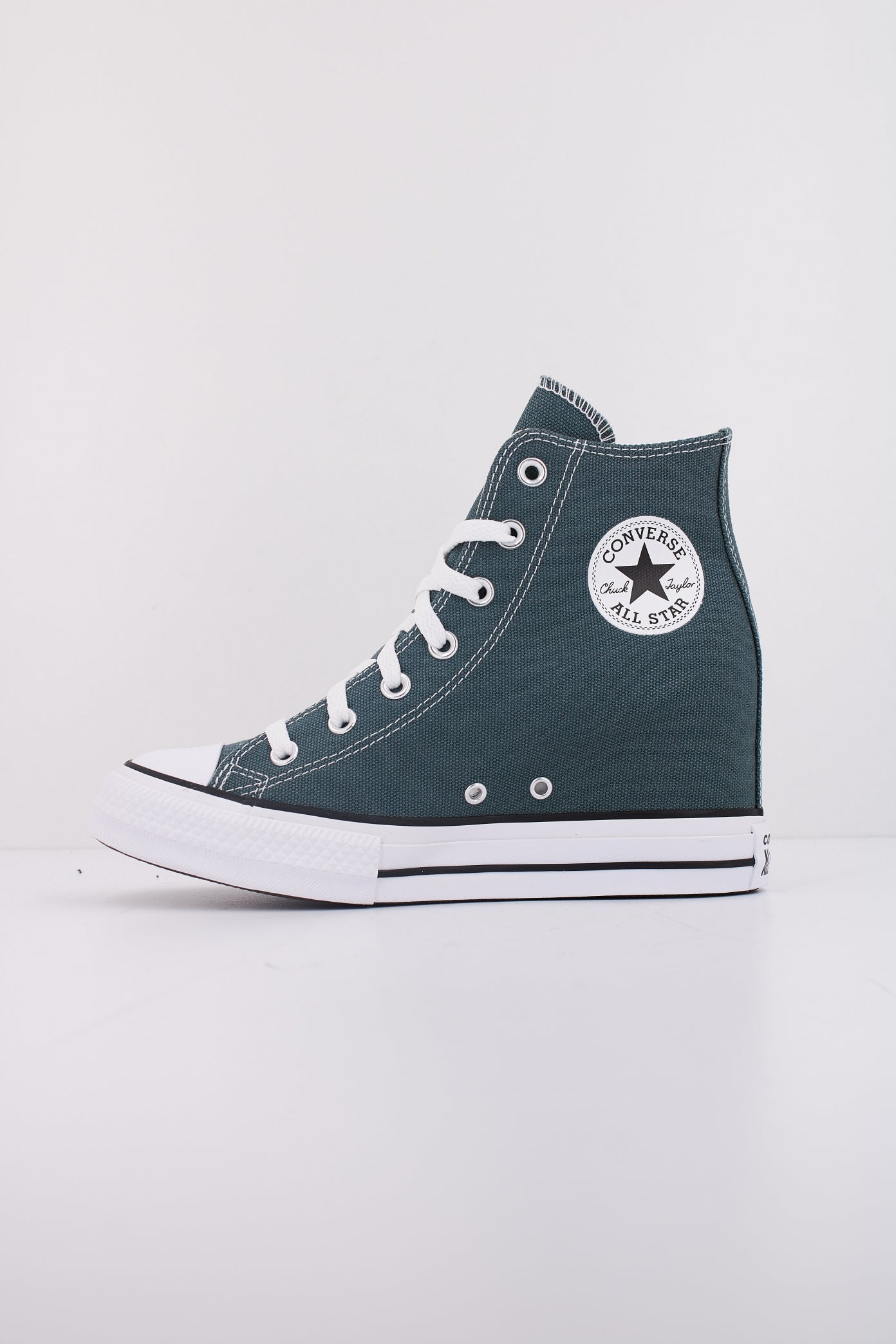 CONVERSE CHUCK TAYLOR ALL STAR WEDGE en color GRIS  (1)