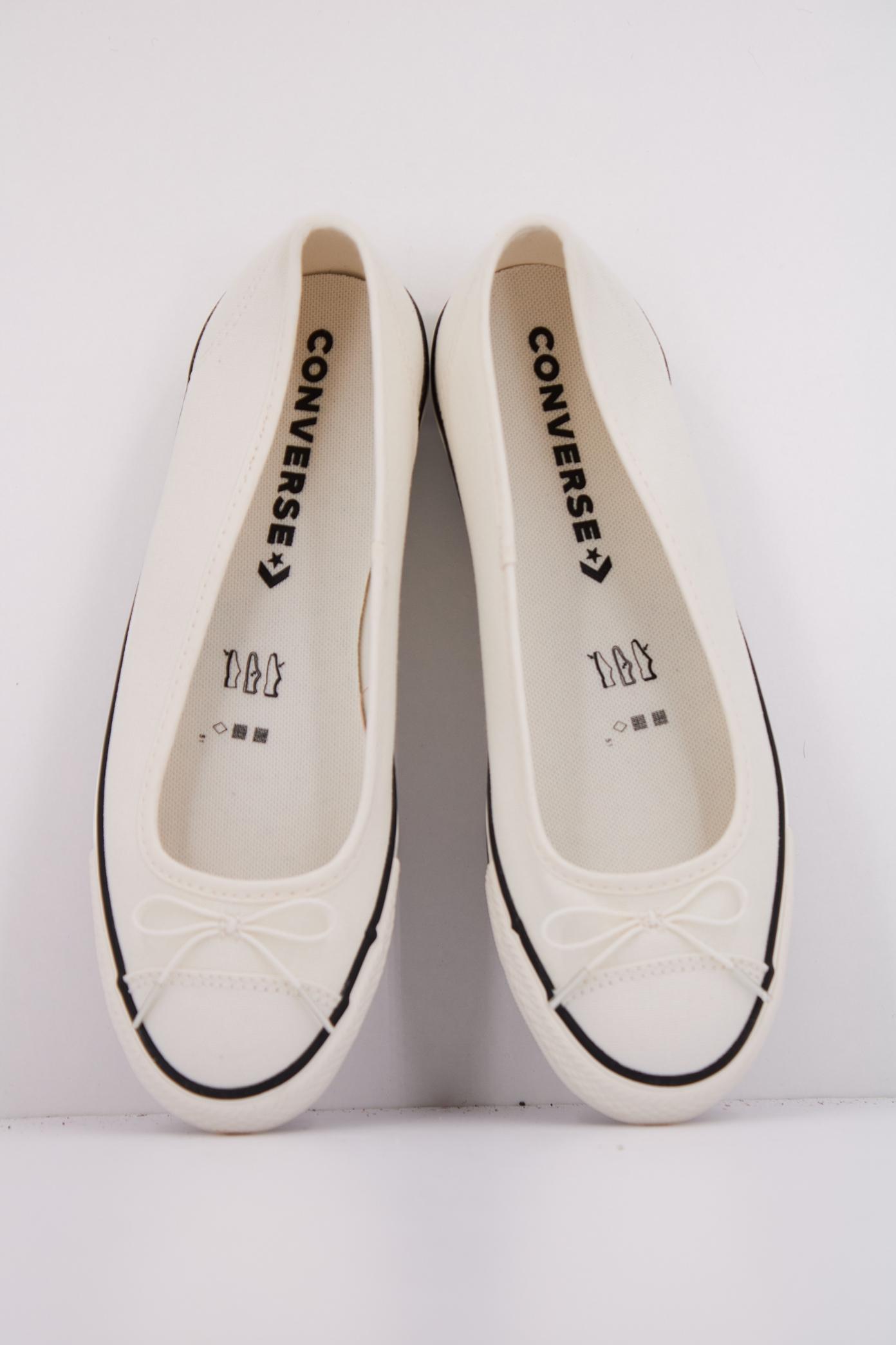 CONVERSE CHUCK TAYLOR ALL STAR DAINTY BALLERINA en color BLANCO  (3)